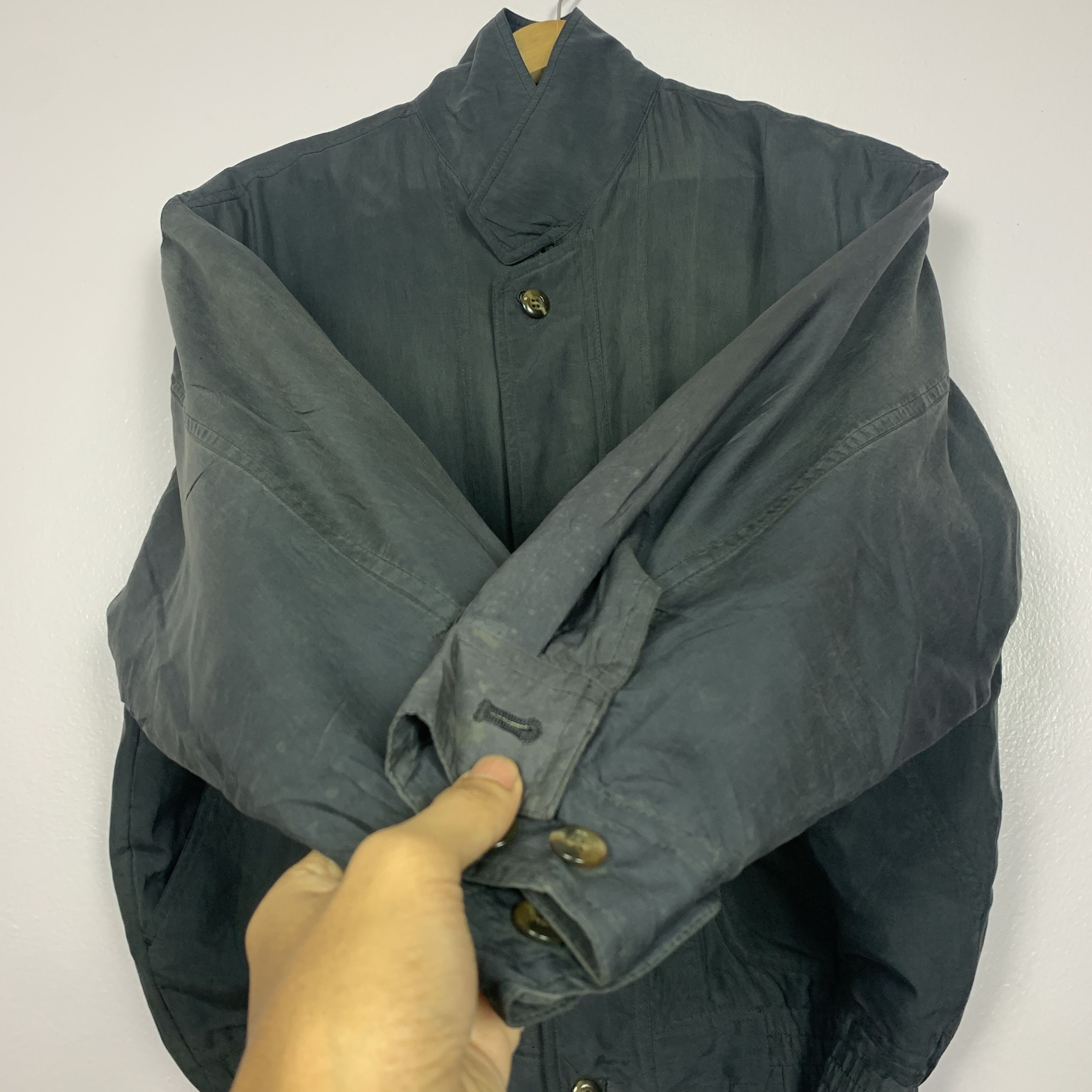 Japanese Brand Vintage ALAIN DELON Zip Up Button Jacket J0253 Size US M / EU 48-50 / 2 - 5 Thumbnail