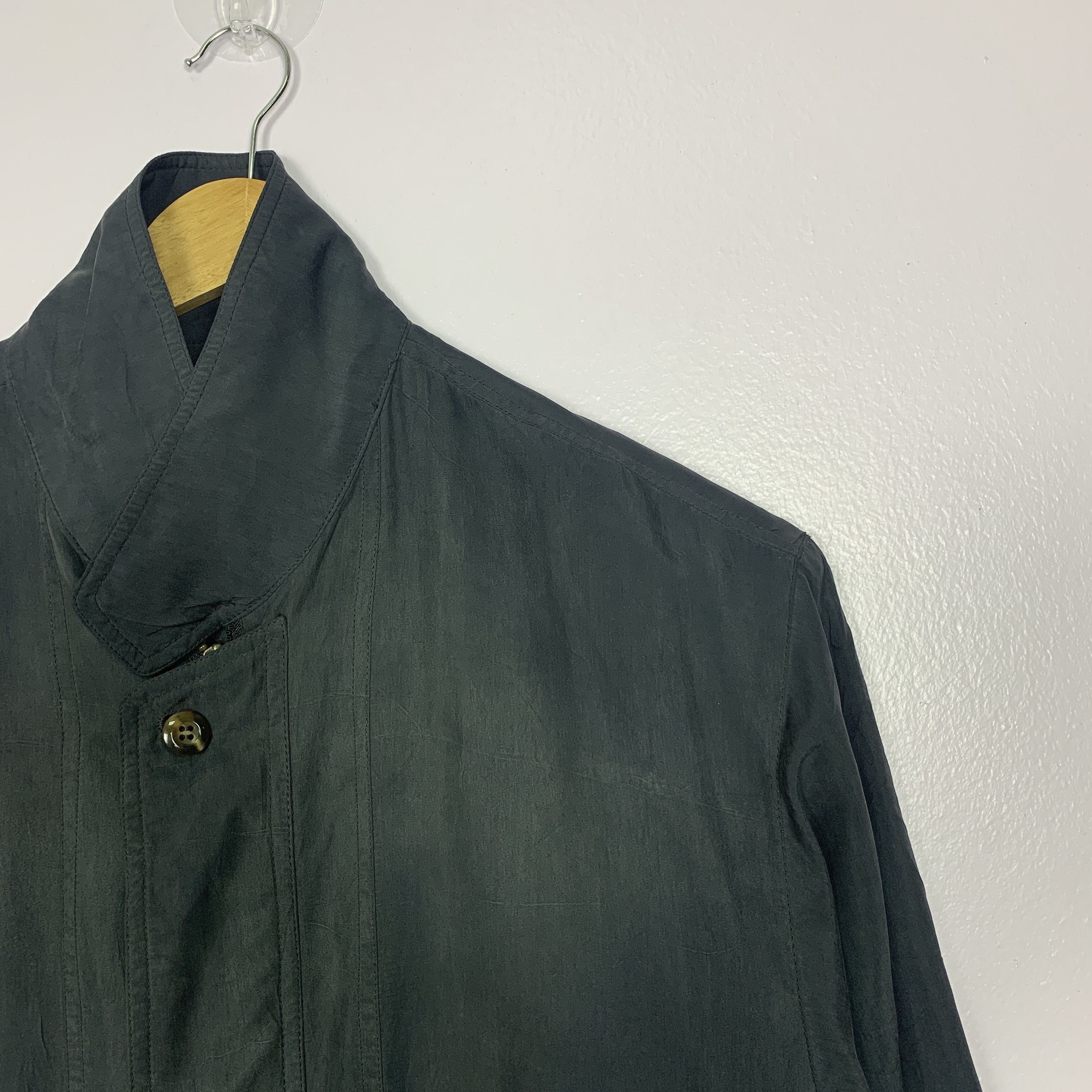 Japanese Brand Vintage ALAIN DELON Zip Up Button Jacket J0253 Size US M / EU 48-50 / 2 - 2 Thumbnail