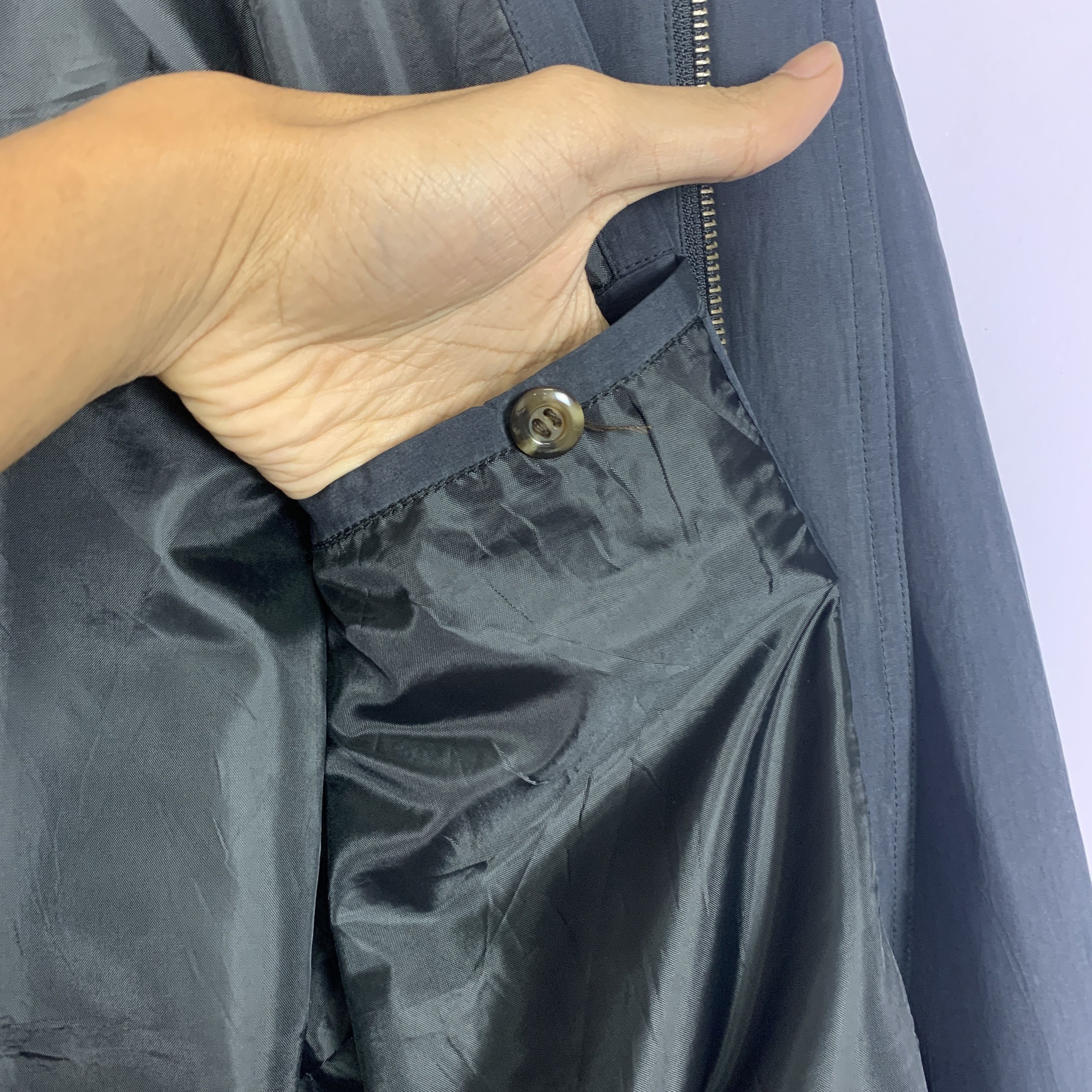 Japanese Brand Vintage ALAIN DELON Zip Up Button Jacket J0253 Size US M / EU 48-50 / 2 - 9 Thumbnail