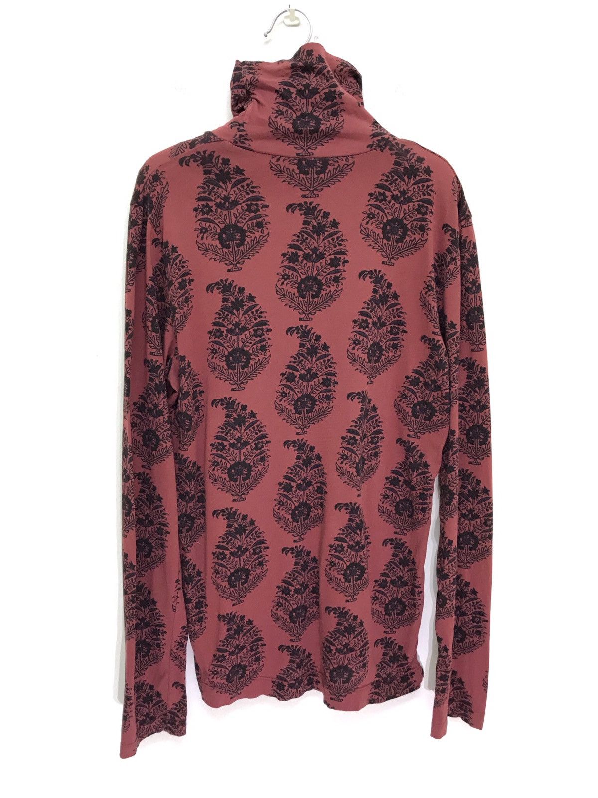 Dries Van Noten Dries Van Noten Thin Shirt Floral Turtle Neck Strecth Slim Size US S / EU 44-46 / 1 - 4 Thumbnail