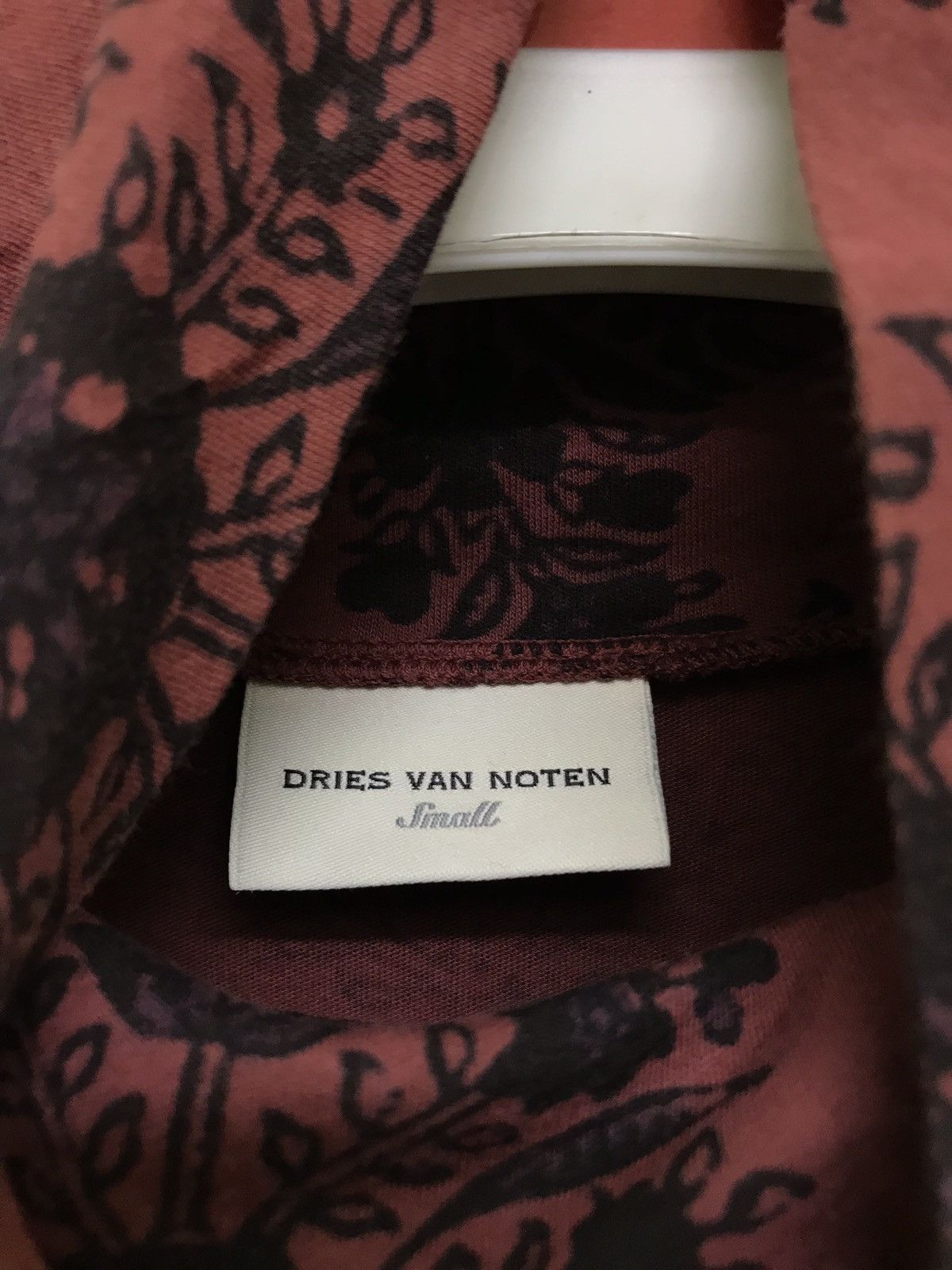 Dries Van Noten Dries Van Noten Thin Shirt Floral Turtle Neck Strecth Slim Size US S / EU 44-46 / 1 - 5 Thumbnail