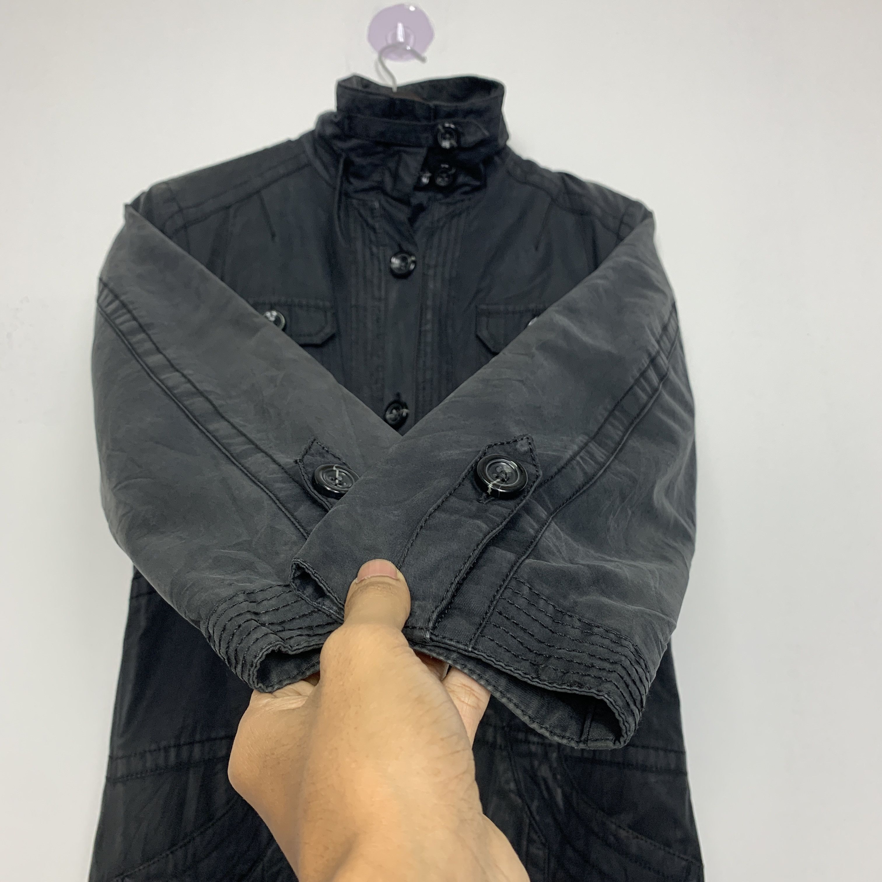 Sisley Vintage SISLEY Long Jacket Parkas J0779 Size US S / EU 44-46 / 1 - 16 Thumbnail
