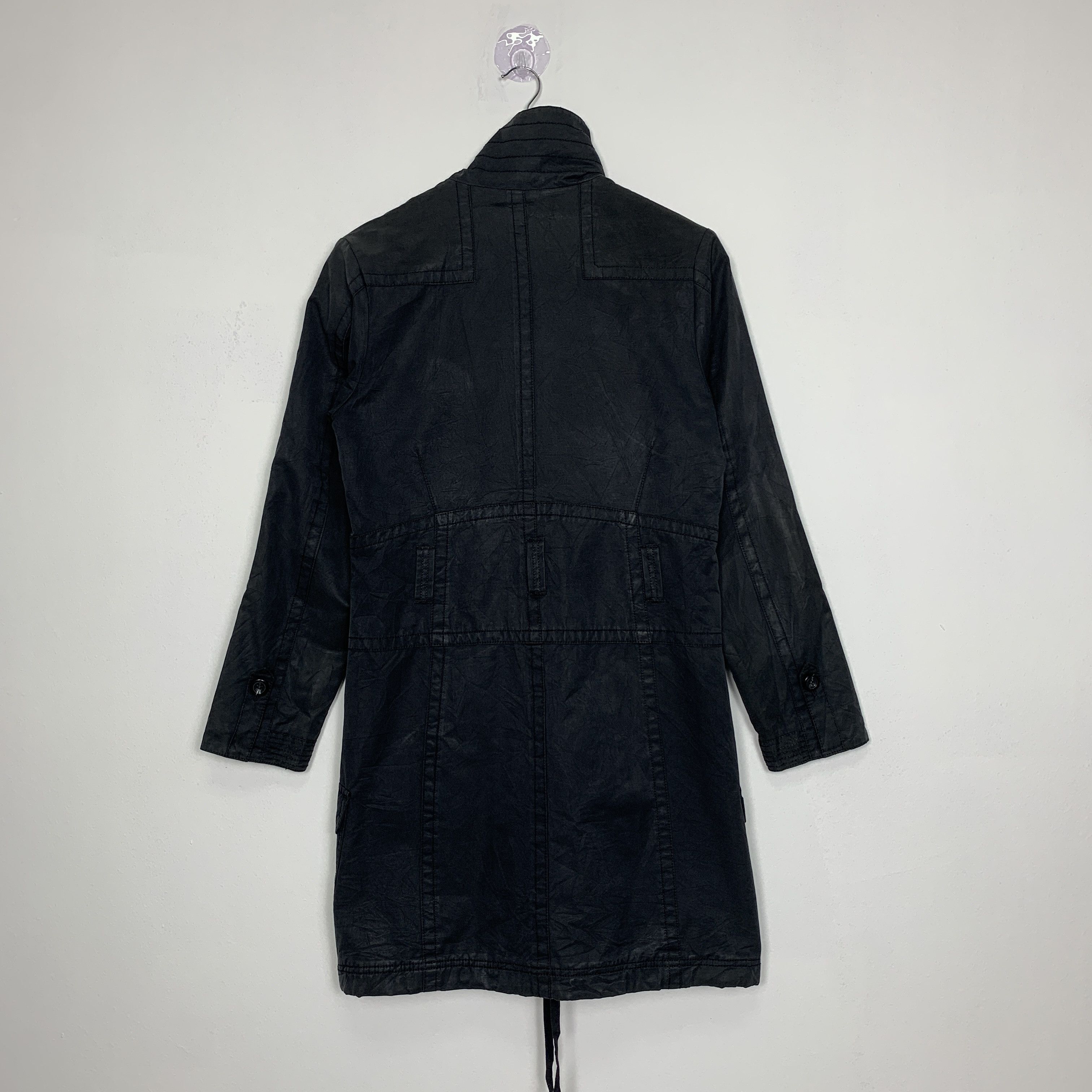 Sisley Vintage SISLEY Long Jacket Parkas J0779 Size US S / EU 44-46 / 1 - 7 Thumbnail
