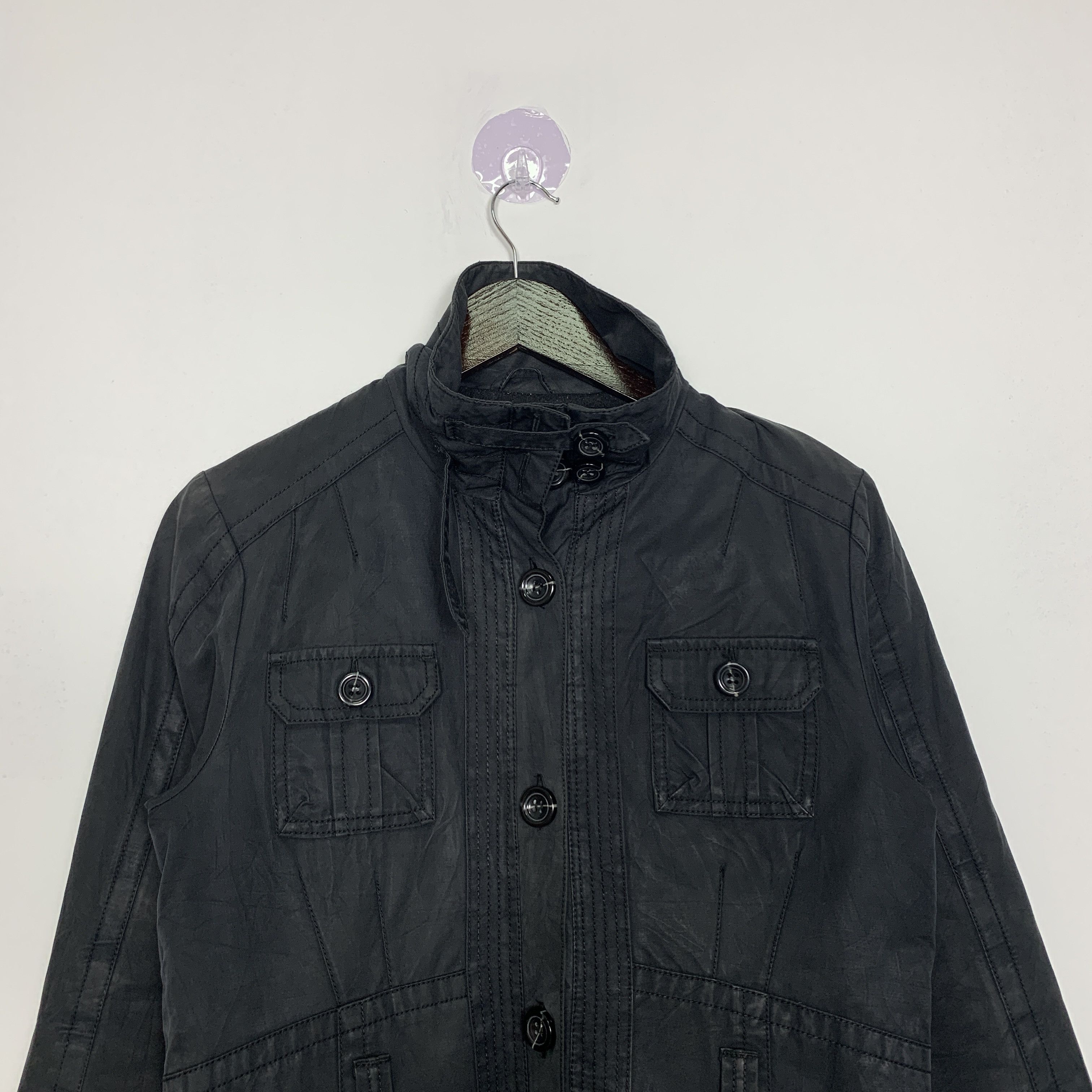 Sisley Vintage SISLEY Long Jacket Parkas J0779 Size US S / EU 44-46 / 1 - 13 Thumbnail