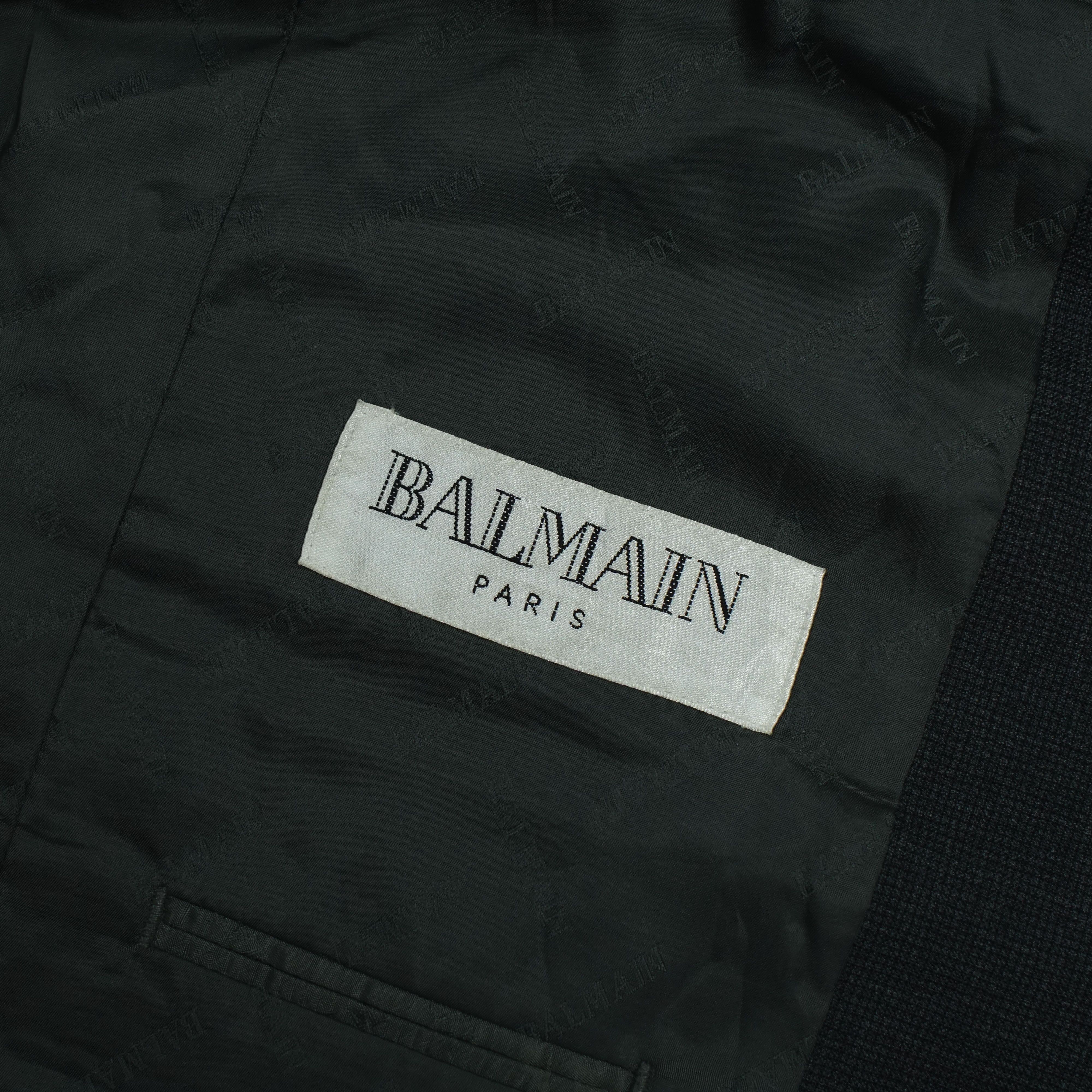 Balmain *NoTariff Balmain Paris Blazer Size 44R - 3 Thumbnail