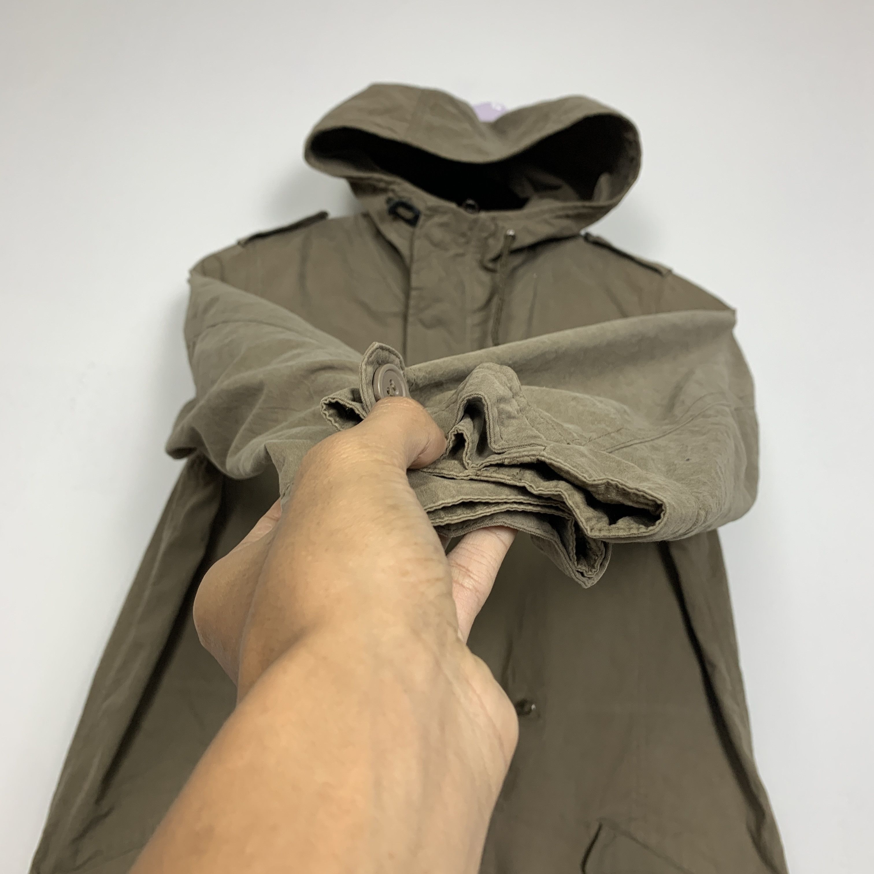 Japanese Brand Vintage Japanese Brand Parkas with Hoodie J0754 Size US S / EU 44-46 / 1 - 5 Thumbnail