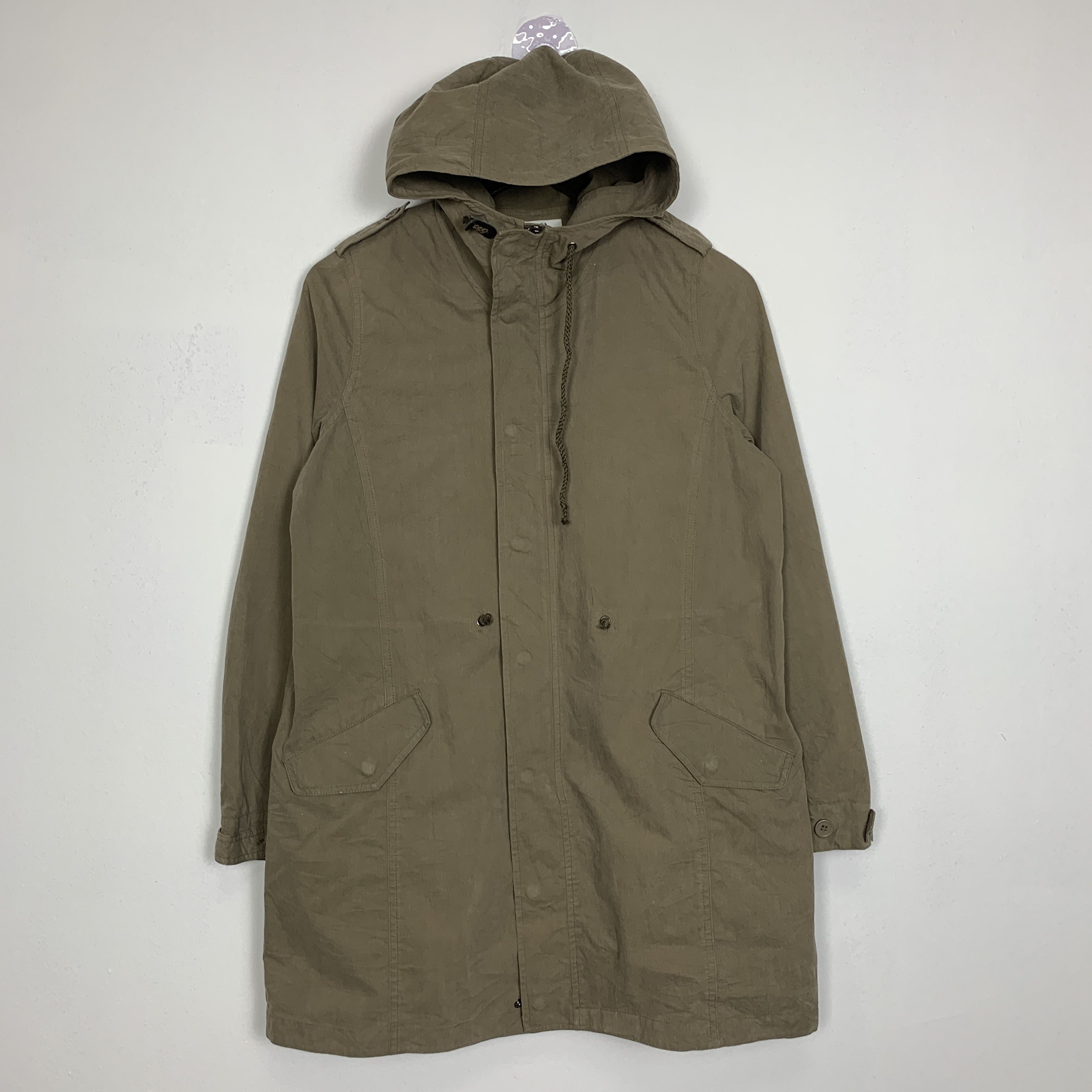 Japanese Brand Vintage Japanese Brand Parkas with Hoodie J0754 Size US S / EU 44-46 / 1 - 1 Thumbnail