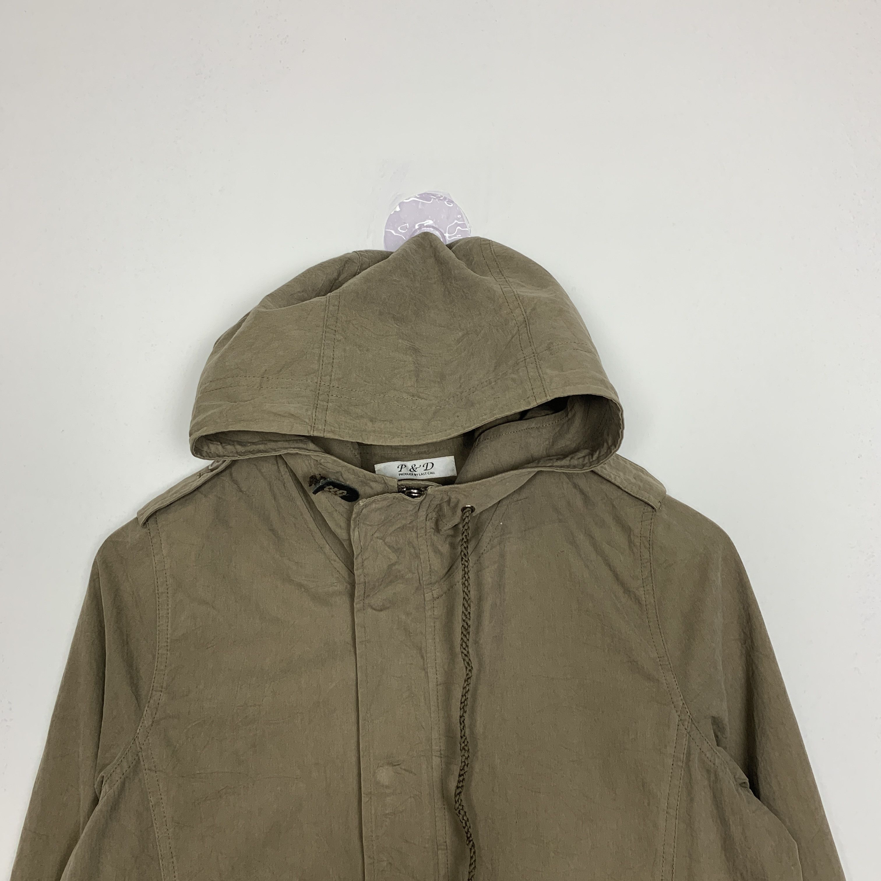 Japanese Brand Vintage Japanese Brand Parkas with Hoodie J0754 Size US S / EU 44-46 / 1 - 2 Thumbnail