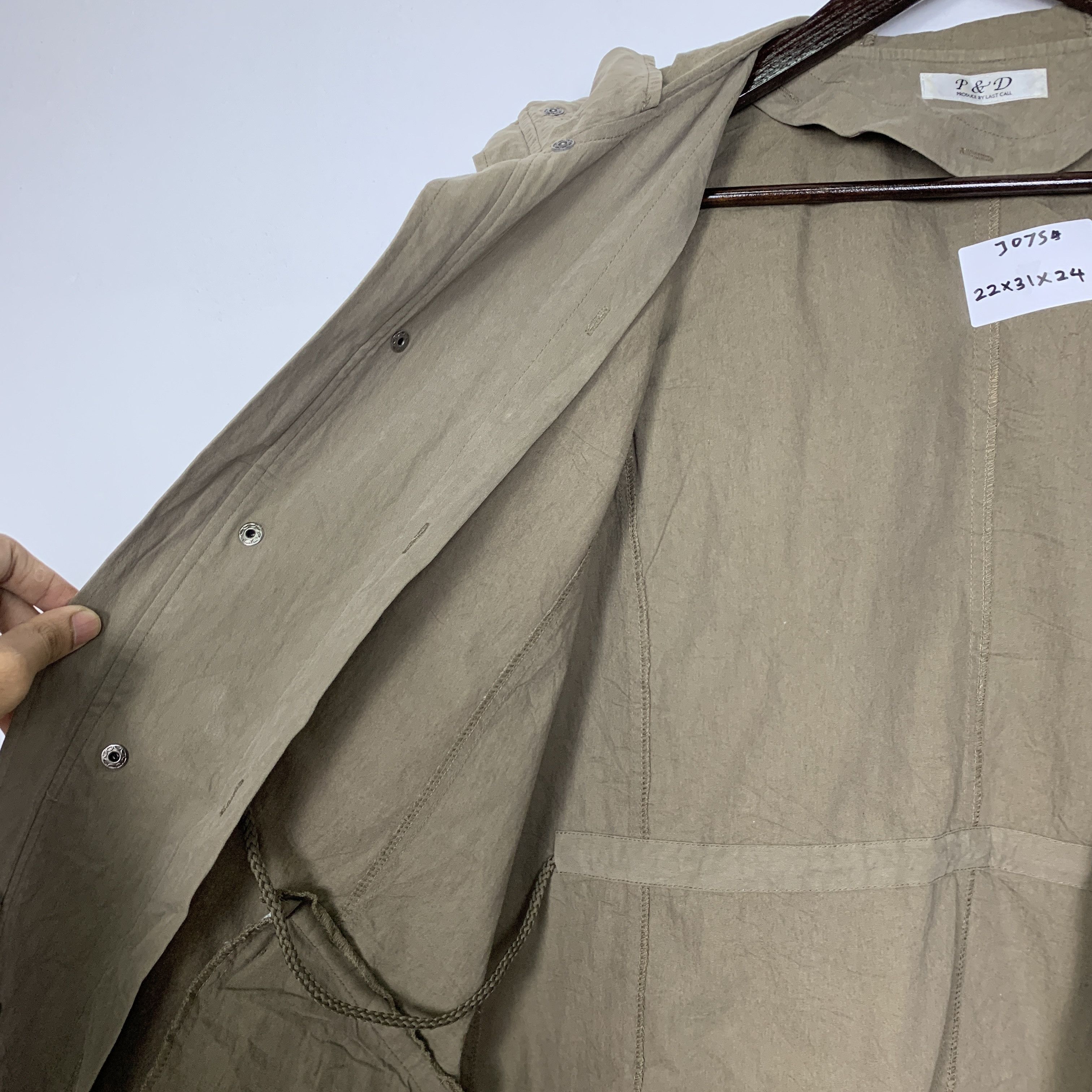 Japanese Brand Vintage Japanese Brand Parkas with Hoodie J0754 Size US S / EU 44-46 / 1 - 8 Thumbnail