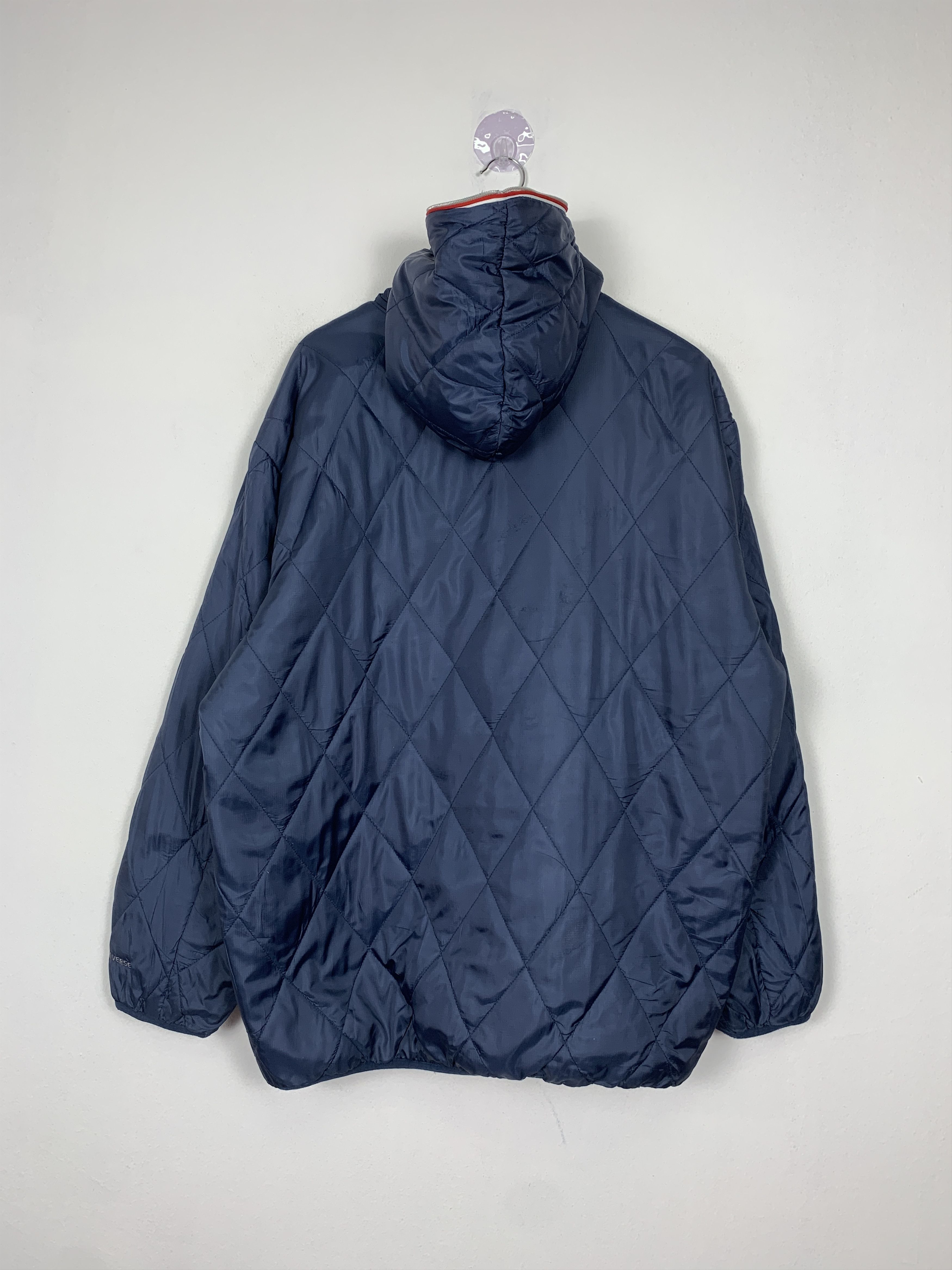 Converse Vintage CONVERSE Zip Up Quilted hoodie Jacket J1460 Size US XL / EU 56 / 4 - 8 Thumbnail