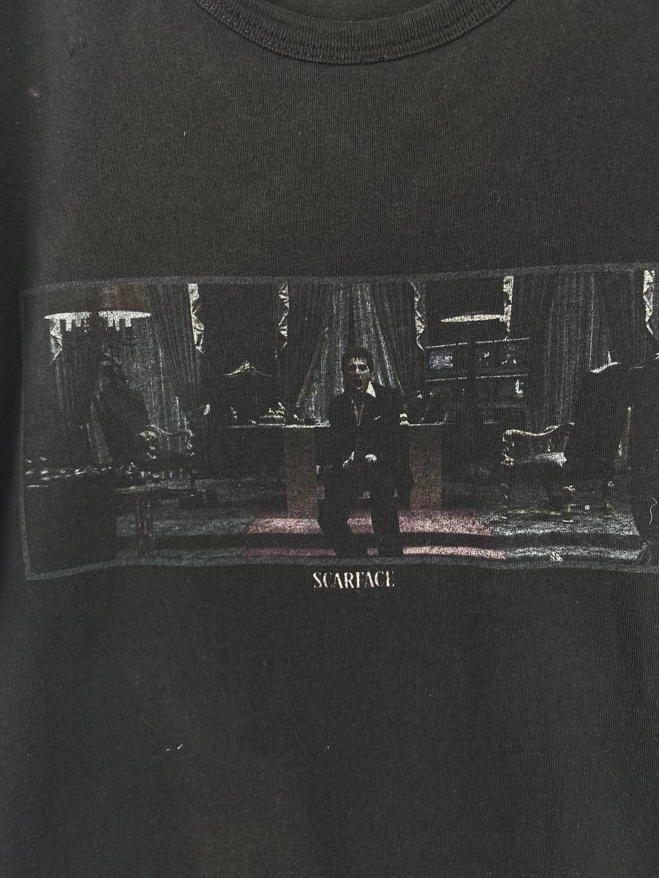 image of Dolce Gabbana x Movie Dolce And Gabbana X Scarface Movie Tee in Faded Black, Men's (Size Medium)