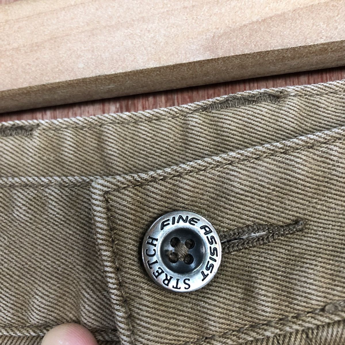 Japanese Brand DLL Fine Assists paint Brown Multipocket Cargo Pants #c894 Size US 35 - 10 Thumbnail
