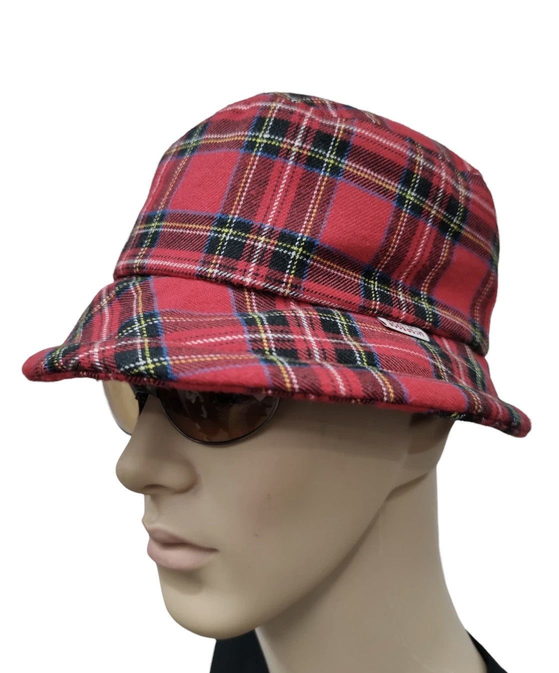 McGregor Vtg MCGREGOR Royal Stewart Punk Tartan Fedora Hat Size ONE SIZE - 2 Thumbnail