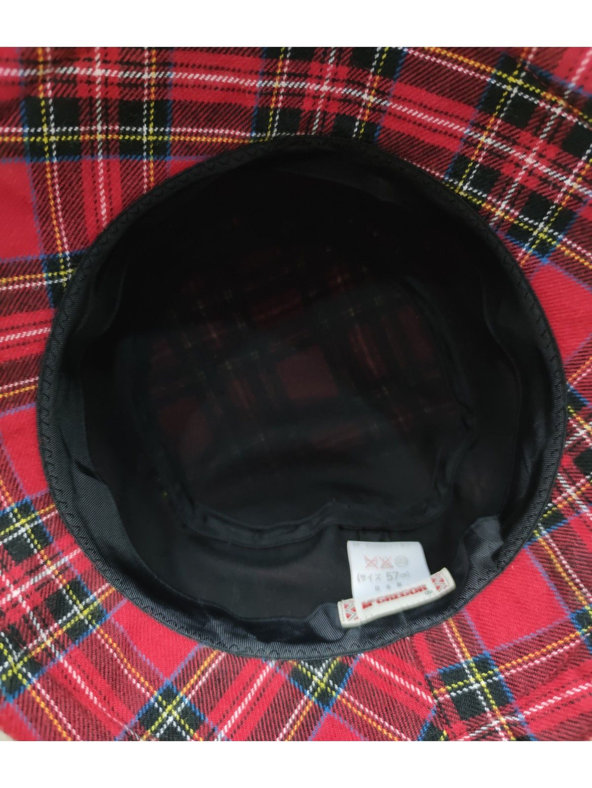 McGregor Vtg MCGREGOR Royal Stewart Punk Tartan Fedora Hat Size ONE SIZE - 6 Thumbnail