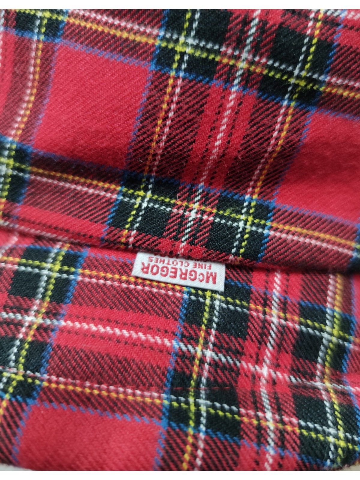 McGregor Vtg MCGREGOR Royal Stewart Punk Tartan Fedora Hat Size ONE SIZE - 4 Thumbnail