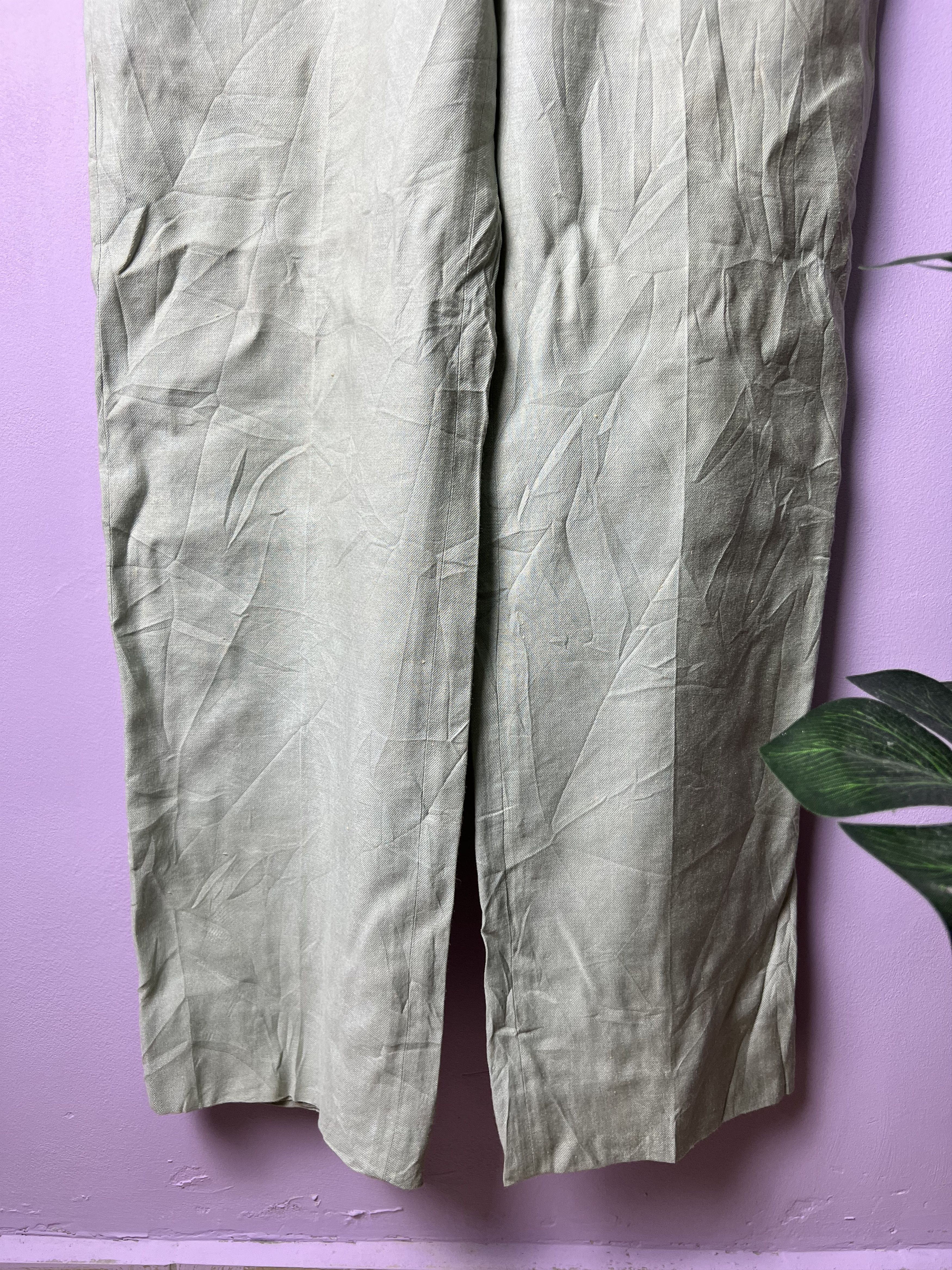 Armani 🔥Vintage Armani Pleat Pants Size 25" / US 0 / IT 36 - 5 Thumbnail