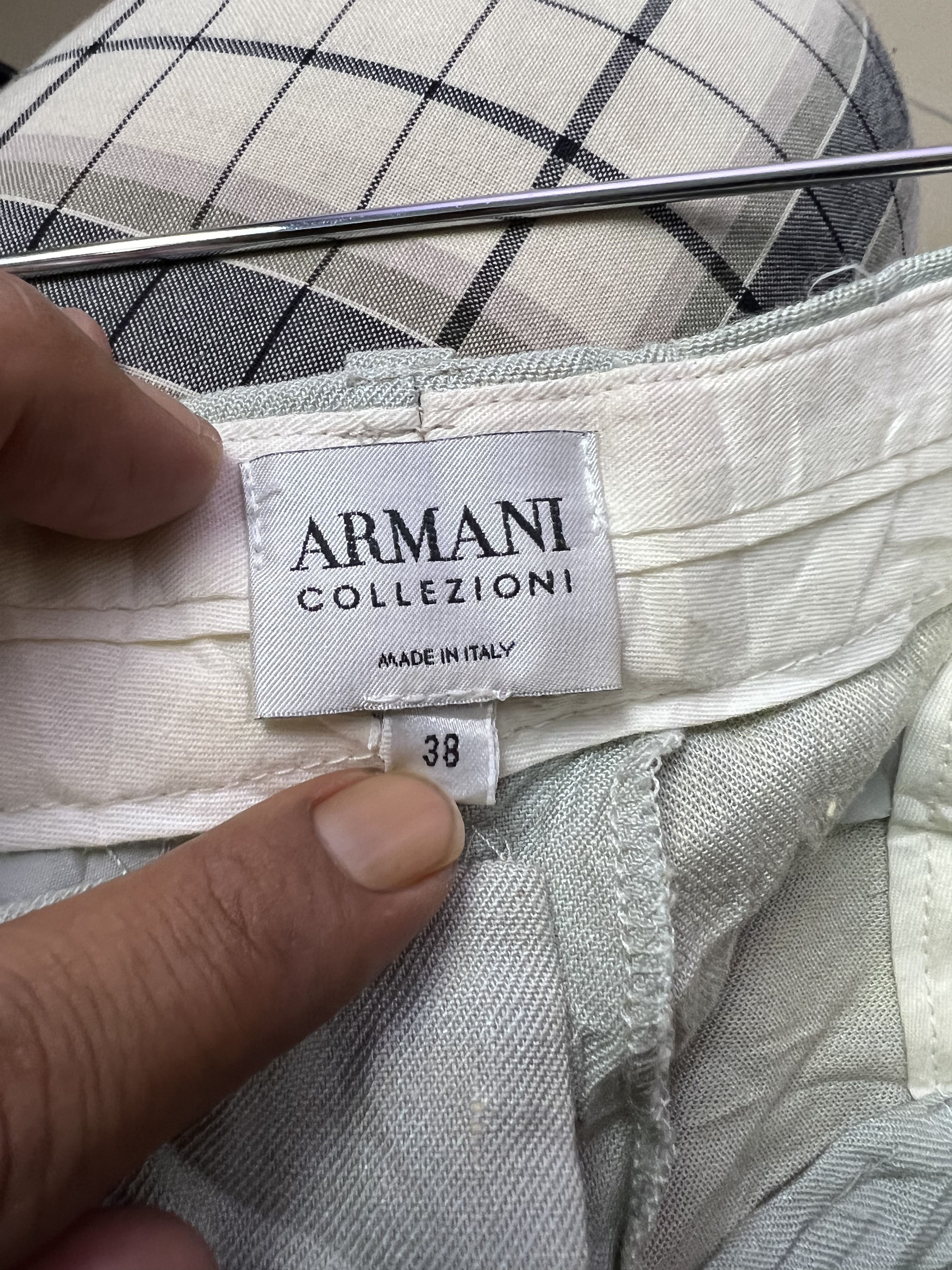 Armani 🔥Vintage Armani Pleat Pants Size 25" / US 0 / IT 36 - 14 Thumbnail