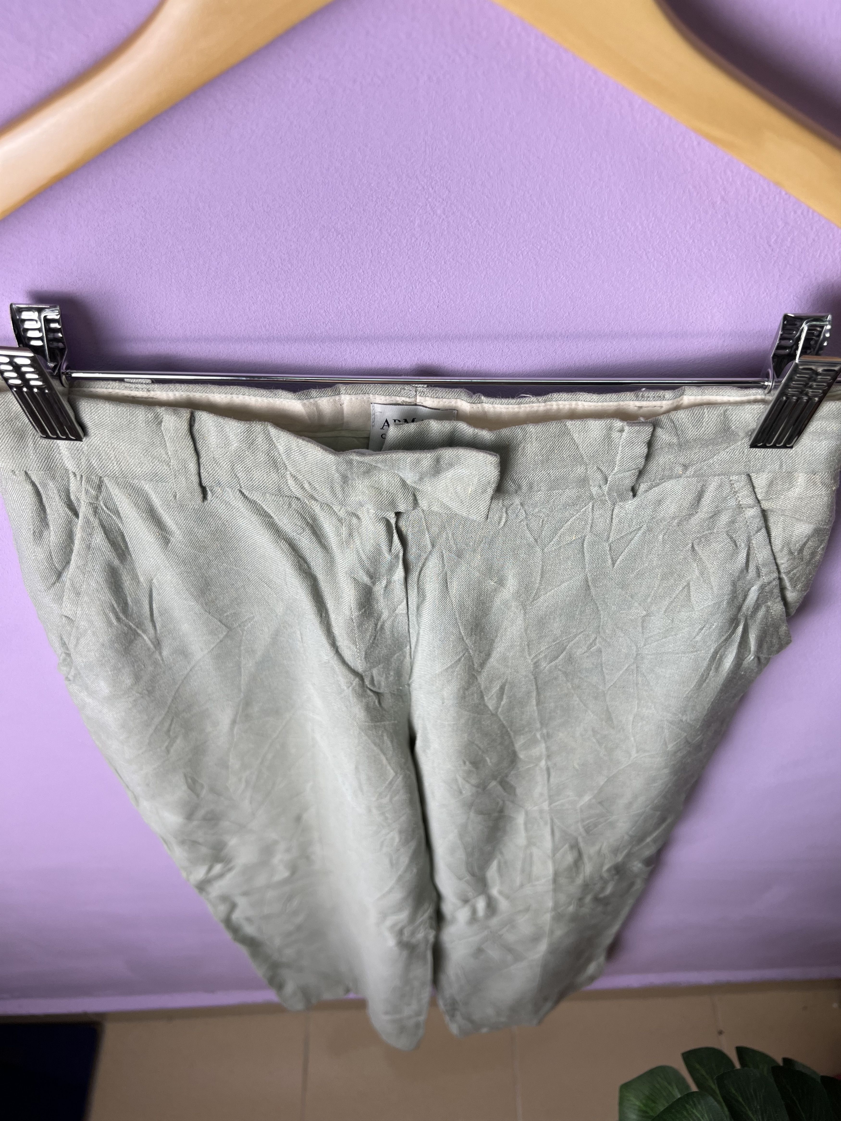 Armani 🔥Vintage Armani Pleat Pants Size 25" / US 0 / IT 36 - 8 Thumbnail