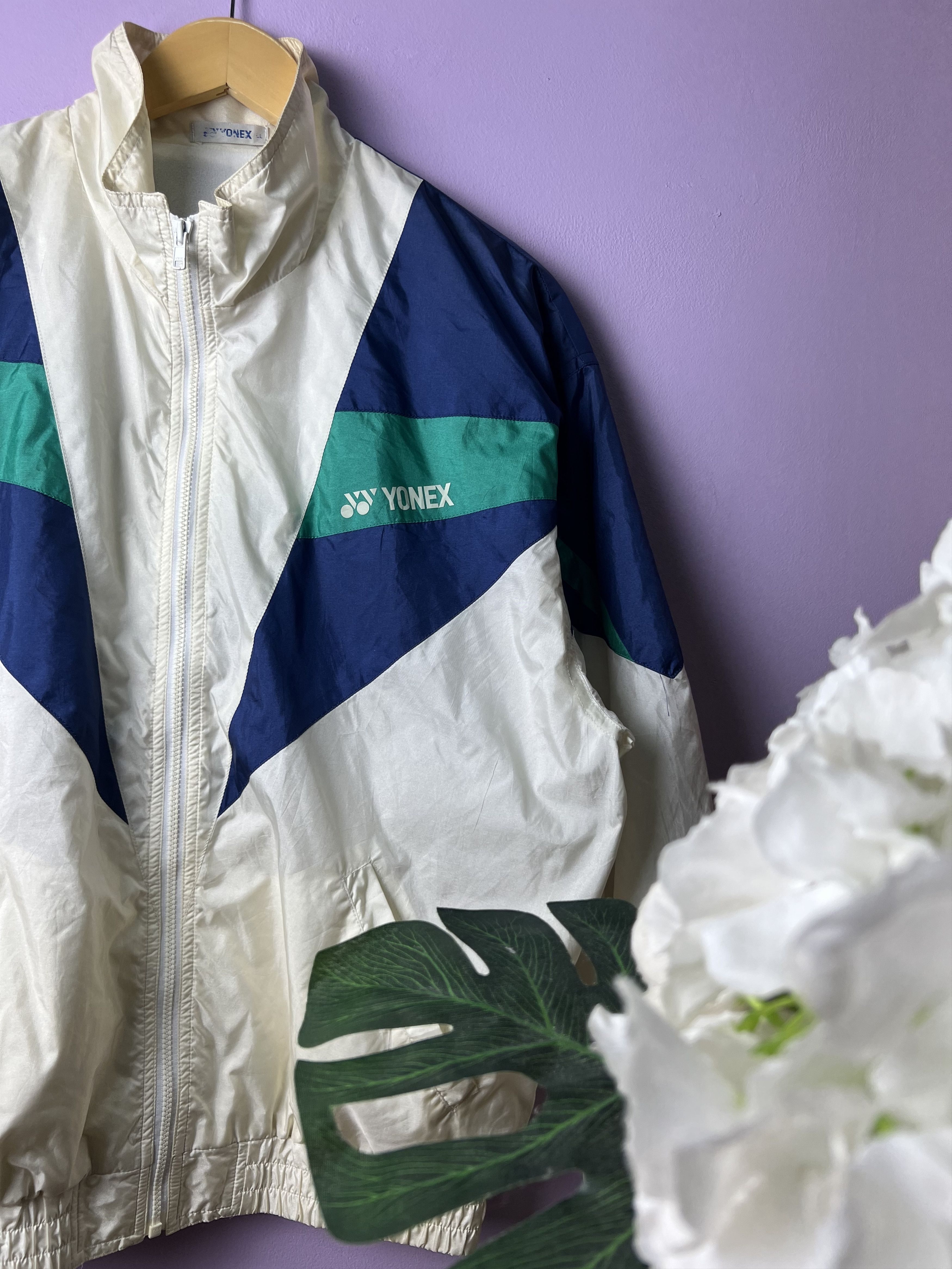 Japanese Brand 🔥Vintage Rare Yonex Windbreakers Size US L / EU 52-54 / 3 - 5 Thumbnail