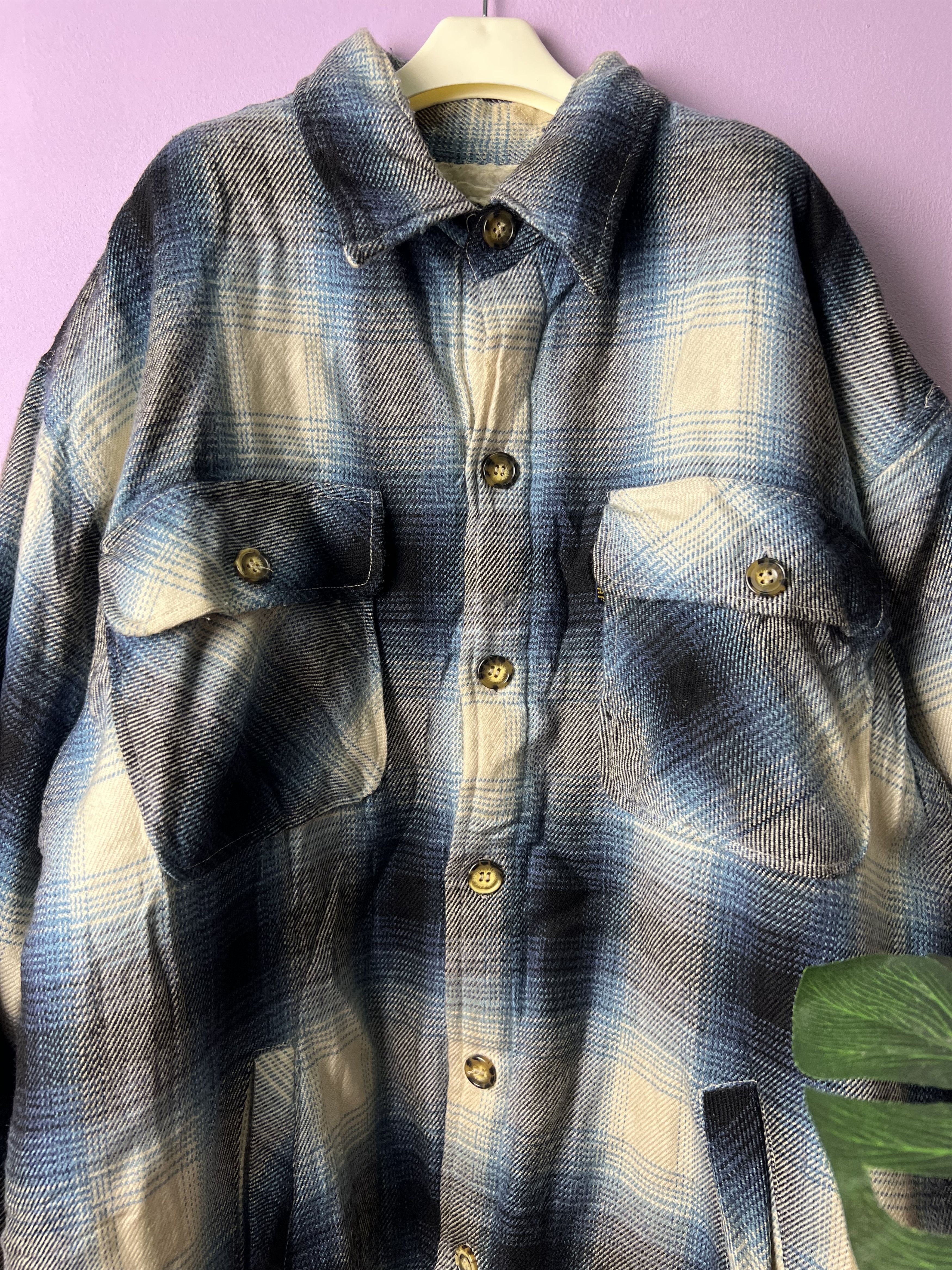 Japanese Brand 🔥Bayleaf Flannel Sherpa Jackets Size US L / EU 52-54 / 3 - 11 Thumbnail