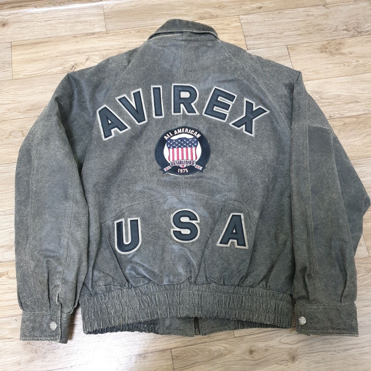 Avirex AVIREX USA leather jacket Size US L / EU 52-54 / 3 - 1 Thumbnail