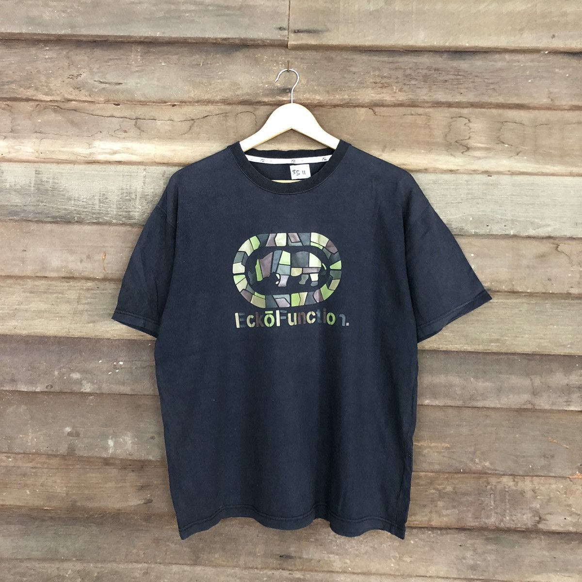 Ecko Unltd. Ecko Function Black Short Sleeve Shirt #3511 Size US L / EU 52-54 / 3 - 3 Thumbnail