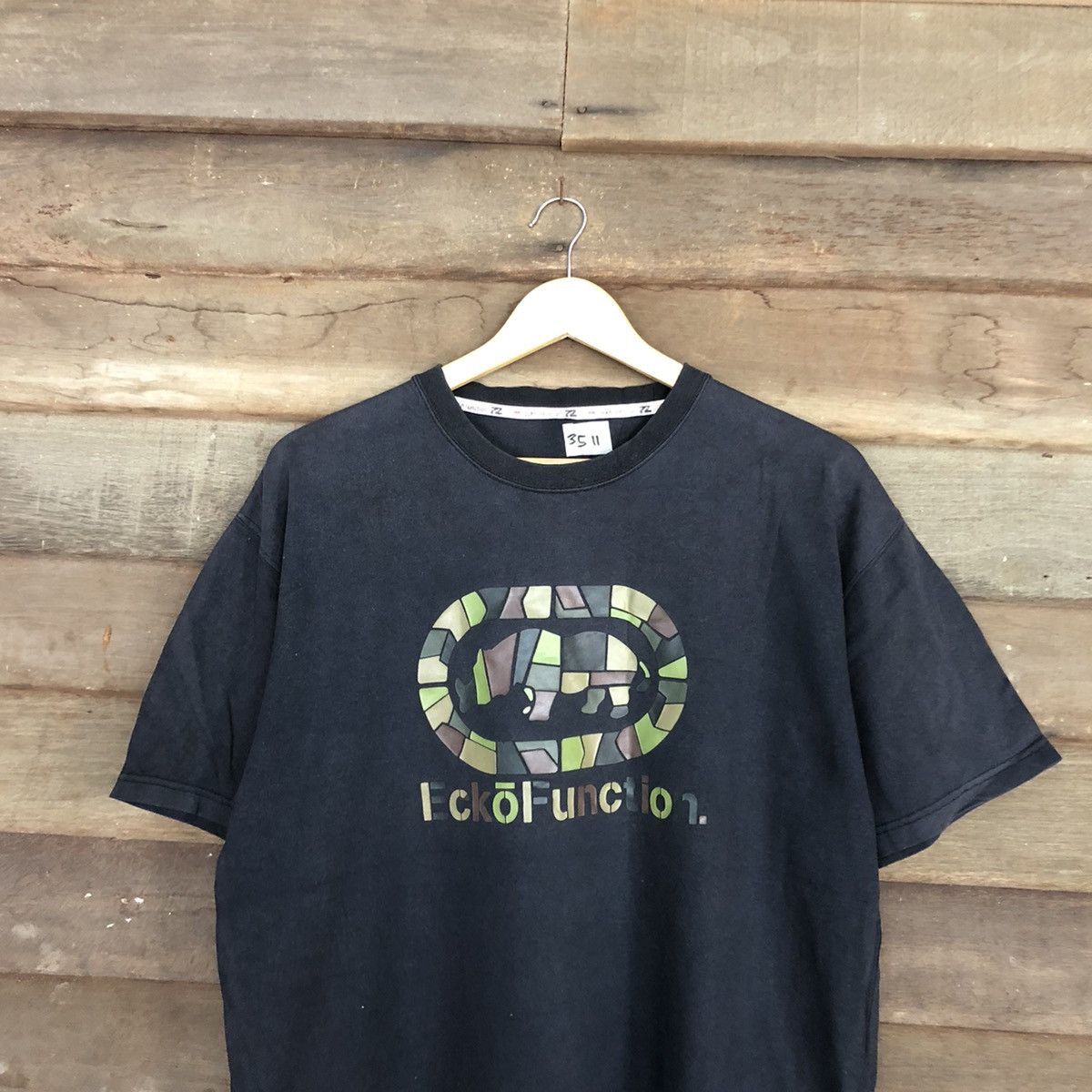 Ecko Unltd. Ecko Function Black Short Sleeve Shirt #3511 Size US L / EU 52-54 / 3 - 2 Thumbnail