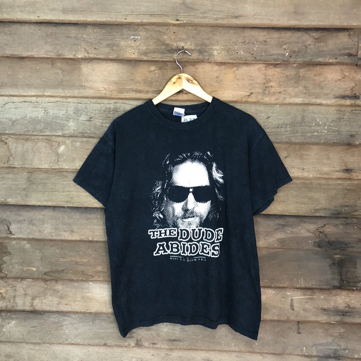 Vintage The Dude Abides Black Short Sleeve Tshirt #3577 Size US M / EU 48-50 / 2 - 1 Thumbnail