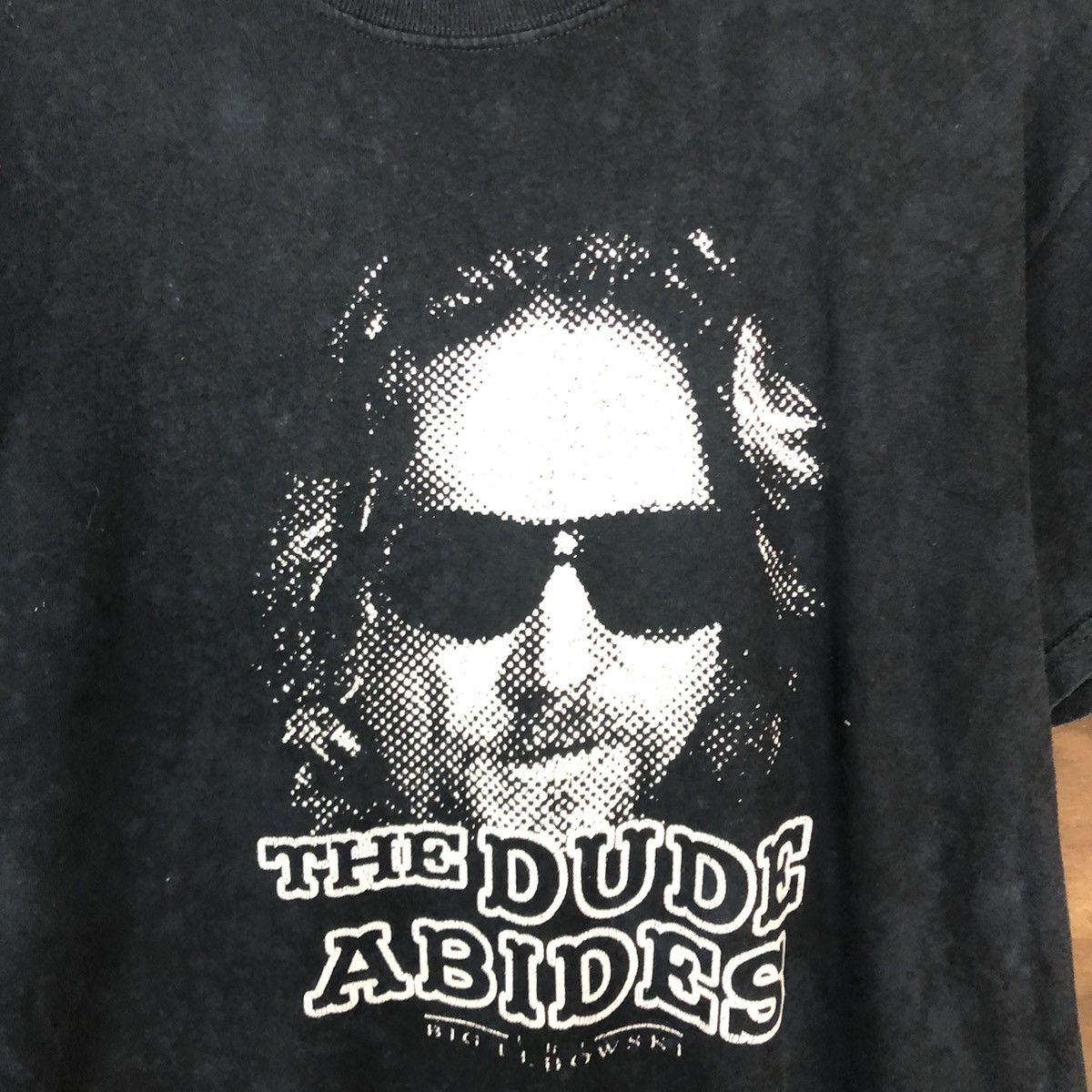 Vintage The Dude Abides Black Short Sleeve Tshirt #3577 Size US M / EU 48-50 / 2 - 8 Thumbnail