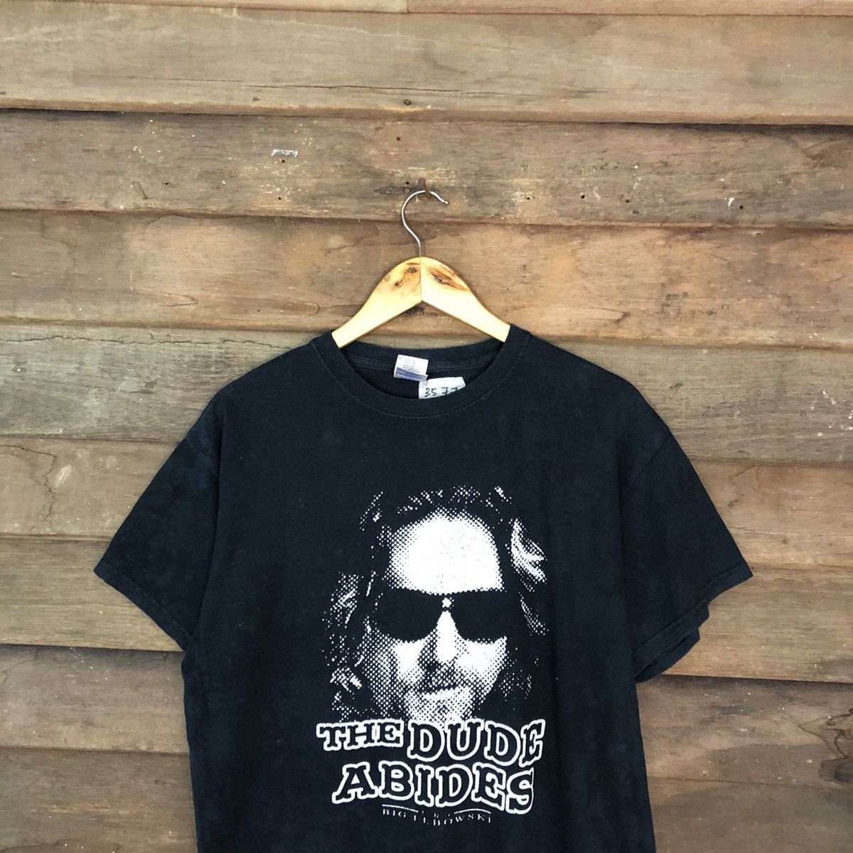 Vintage The Dude Abides Black Short Sleeve Tshirt #3577 Size US M / EU 48-50 / 2 - 2 Thumbnail