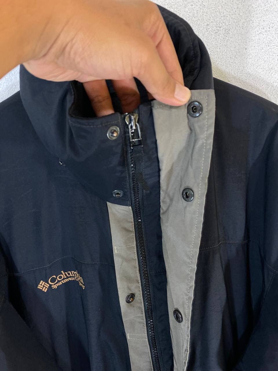 Columbia × Vintage Columbia Omnitech Waterproof Breathable Jacket Size US L / EU 52-54 / 3 - 7 Thumbnail