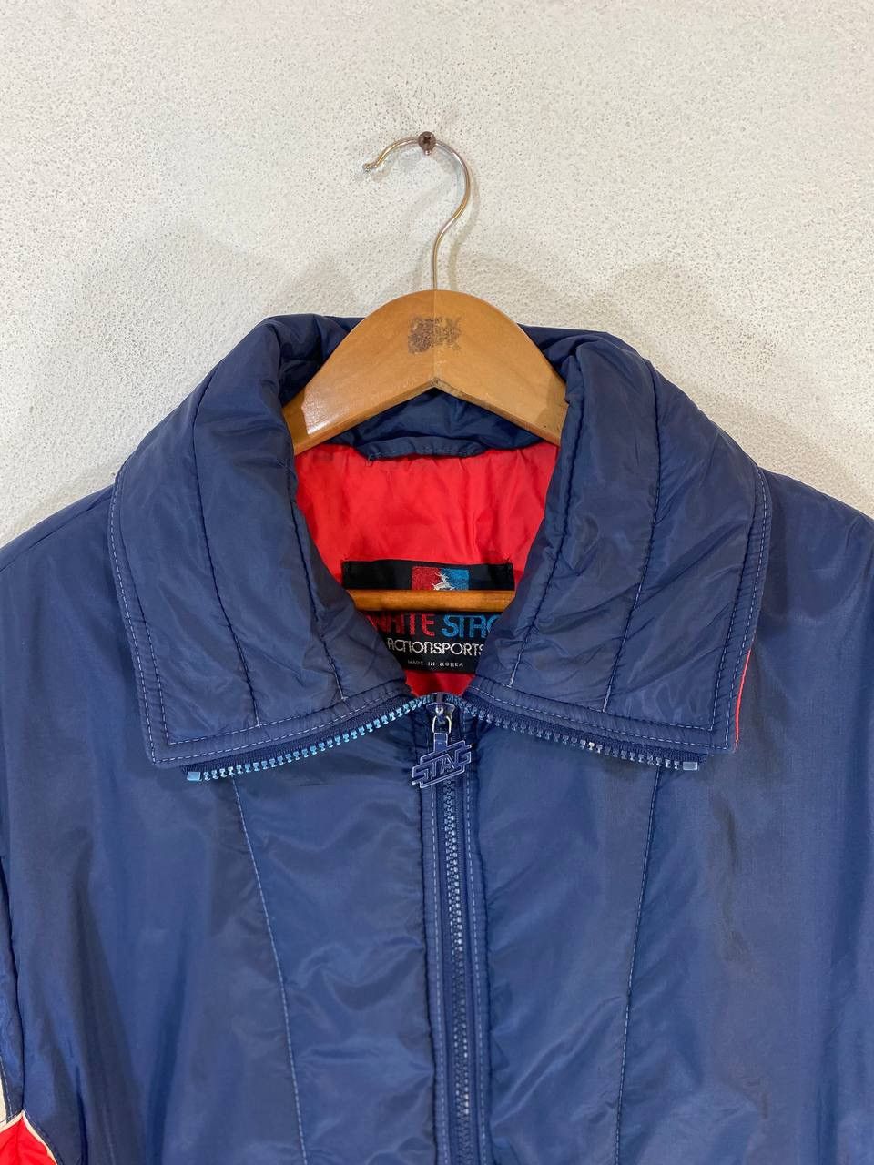 Vintage Vintage White Stag Retro Puffer Jacket Multicolour Size US M / EU 48-50 / 2 - 4 Thumbnail