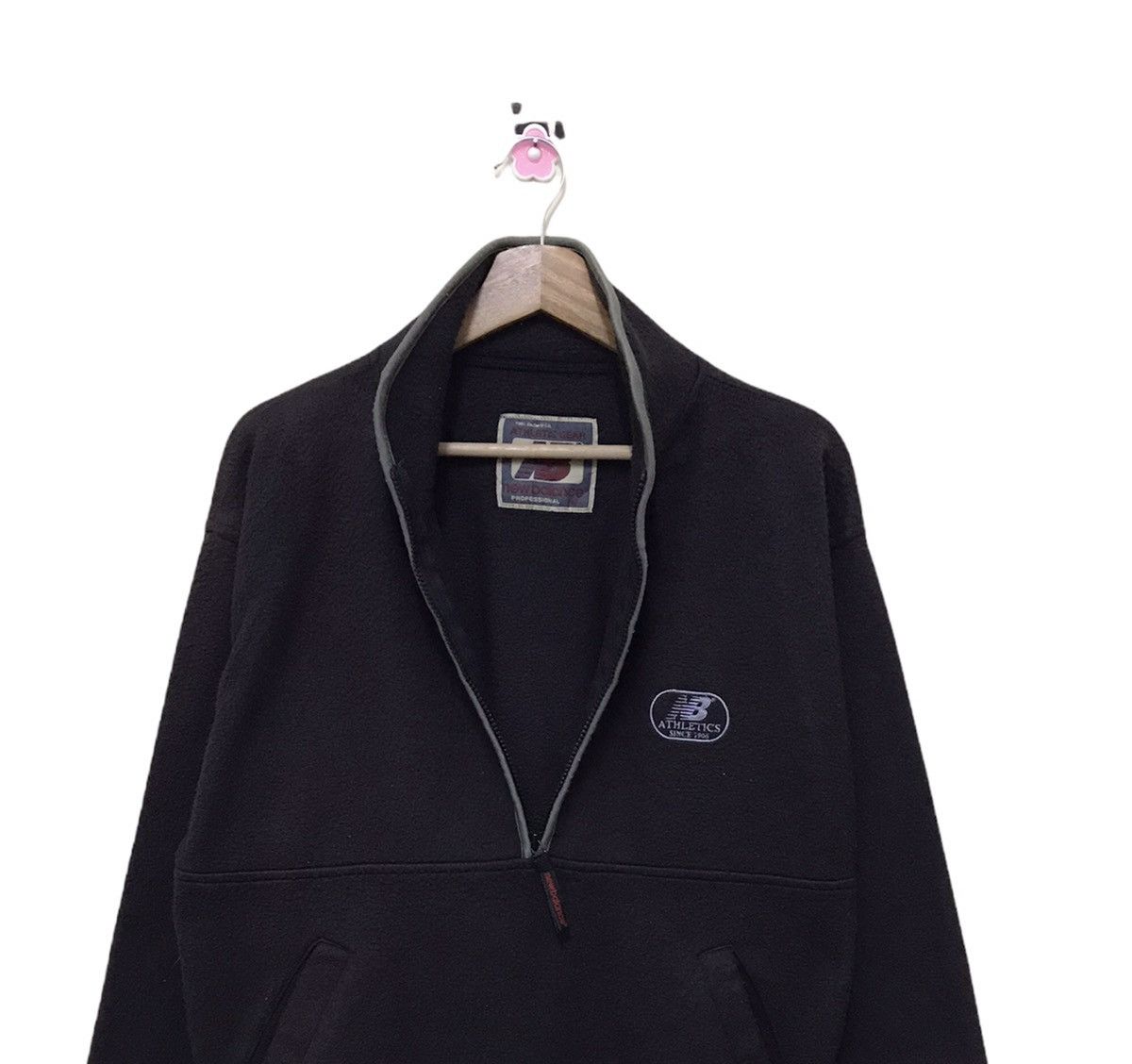 New Balance × Vintage Vintage New Balance Half Fleece Sweater Size US M / EU 48-50 / 2 - 3 Thumbnail