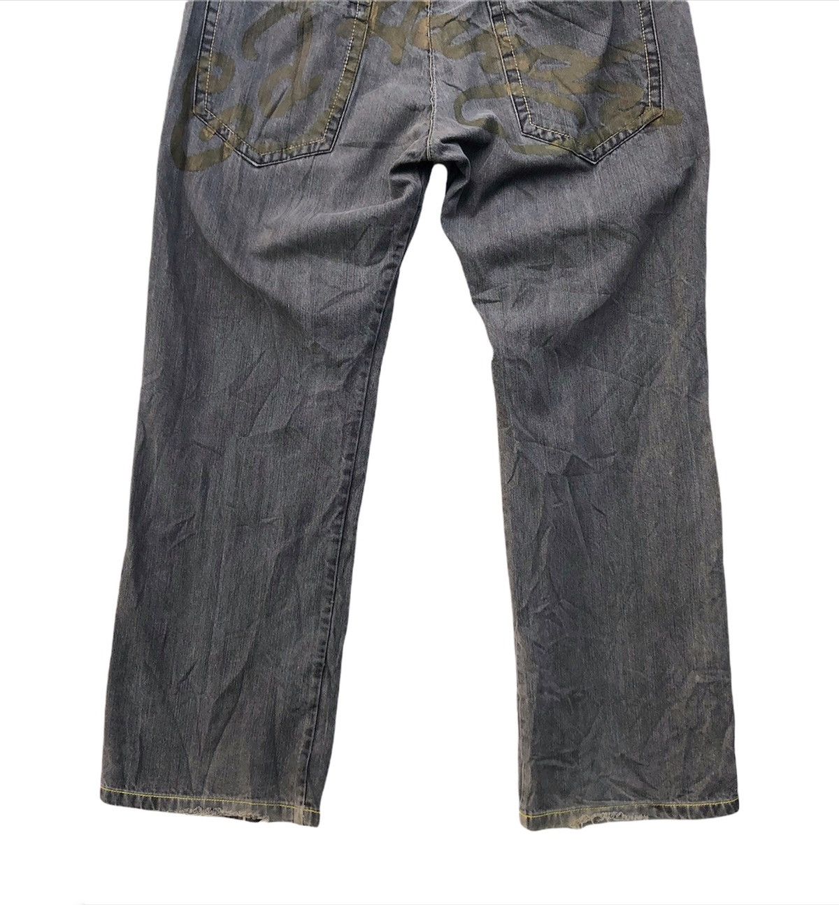 Christian Audigier Ed Hardy Spell out Jeans Size US 37 - 7 Thumbnail