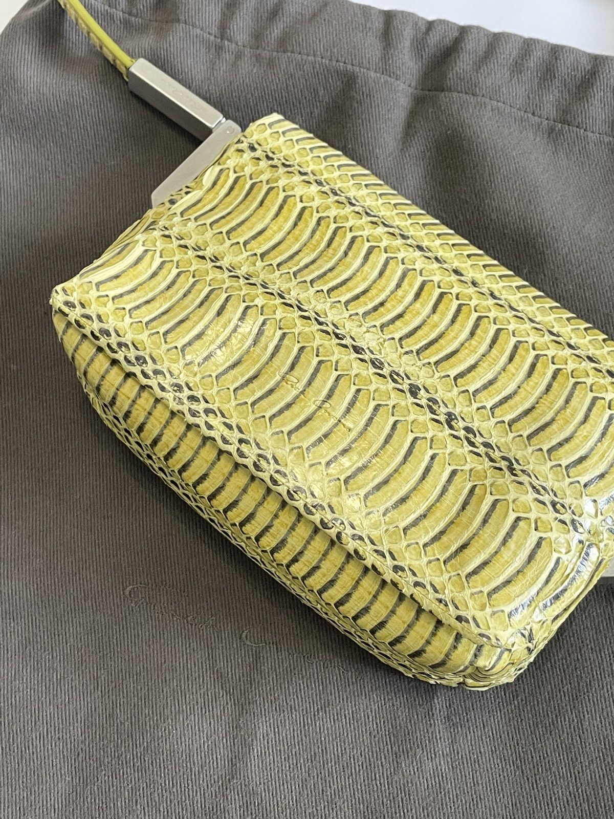 Rick Owens Rick Owens Micro Adri Yellow Python Bag RARE Size ONE SIZE - 10 Thumbnail