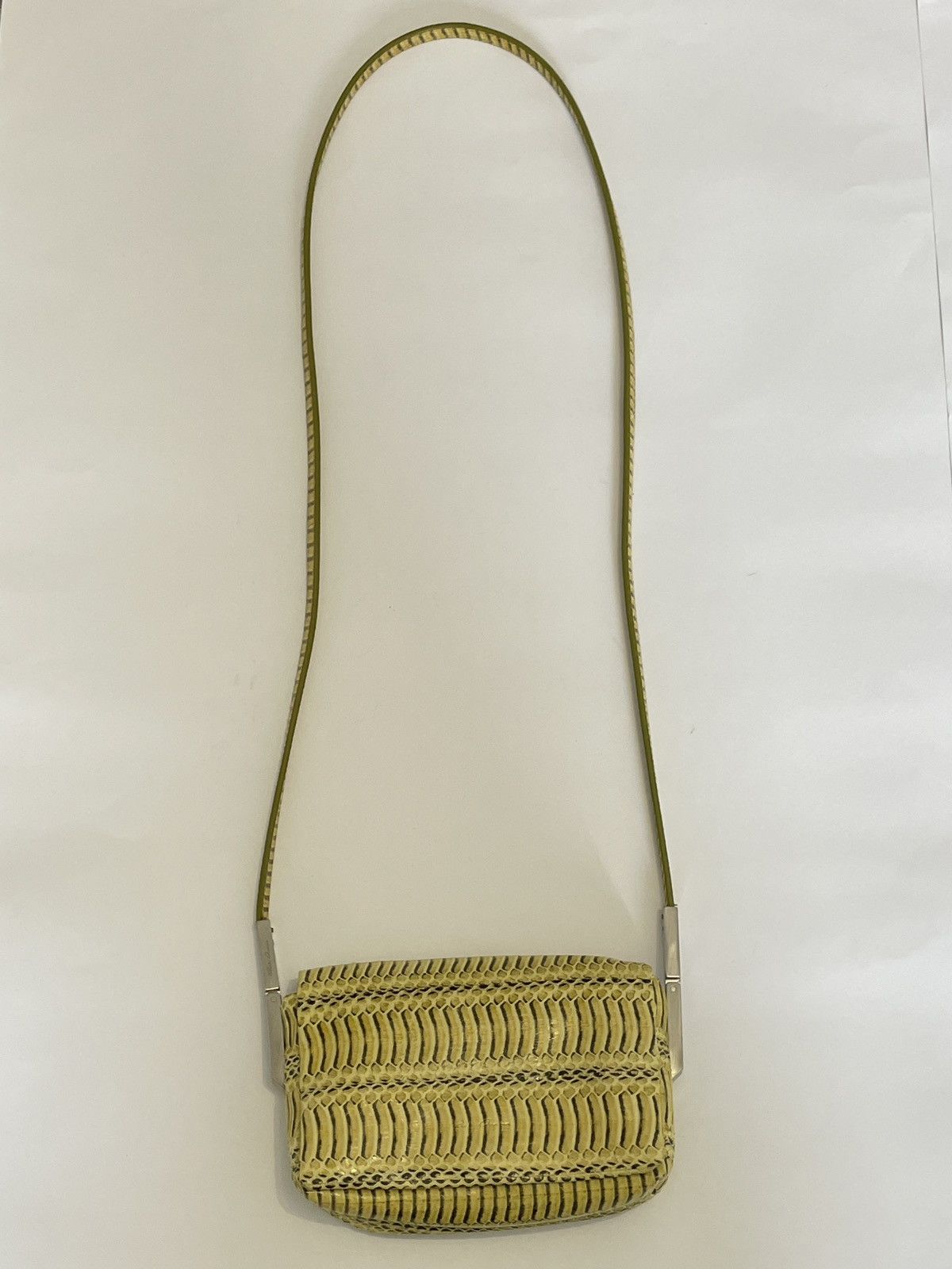 Rick Owens Rick Owens Micro Adri Yellow Python Bag RARE Size ONE SIZE - 2 Thumbnail