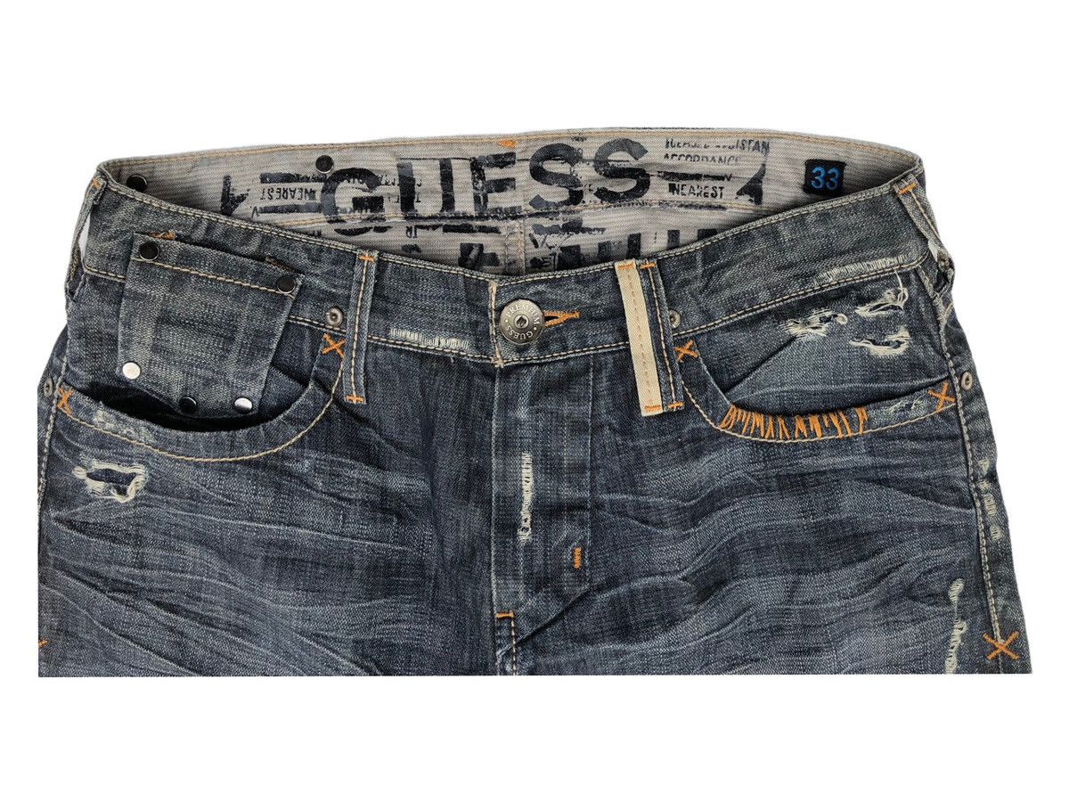 Guess 🔥Guess Distressed Flare Jeans 🔥 Size US 33 - 5 Thumbnail