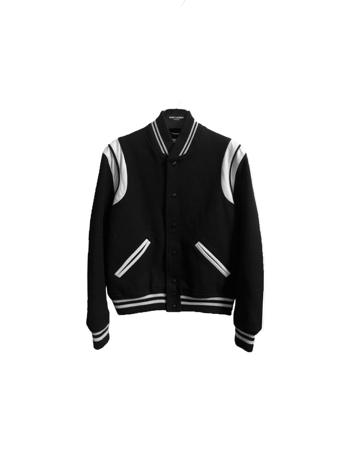 Pre-owned Saint Laurent Teddy Jacket In Black