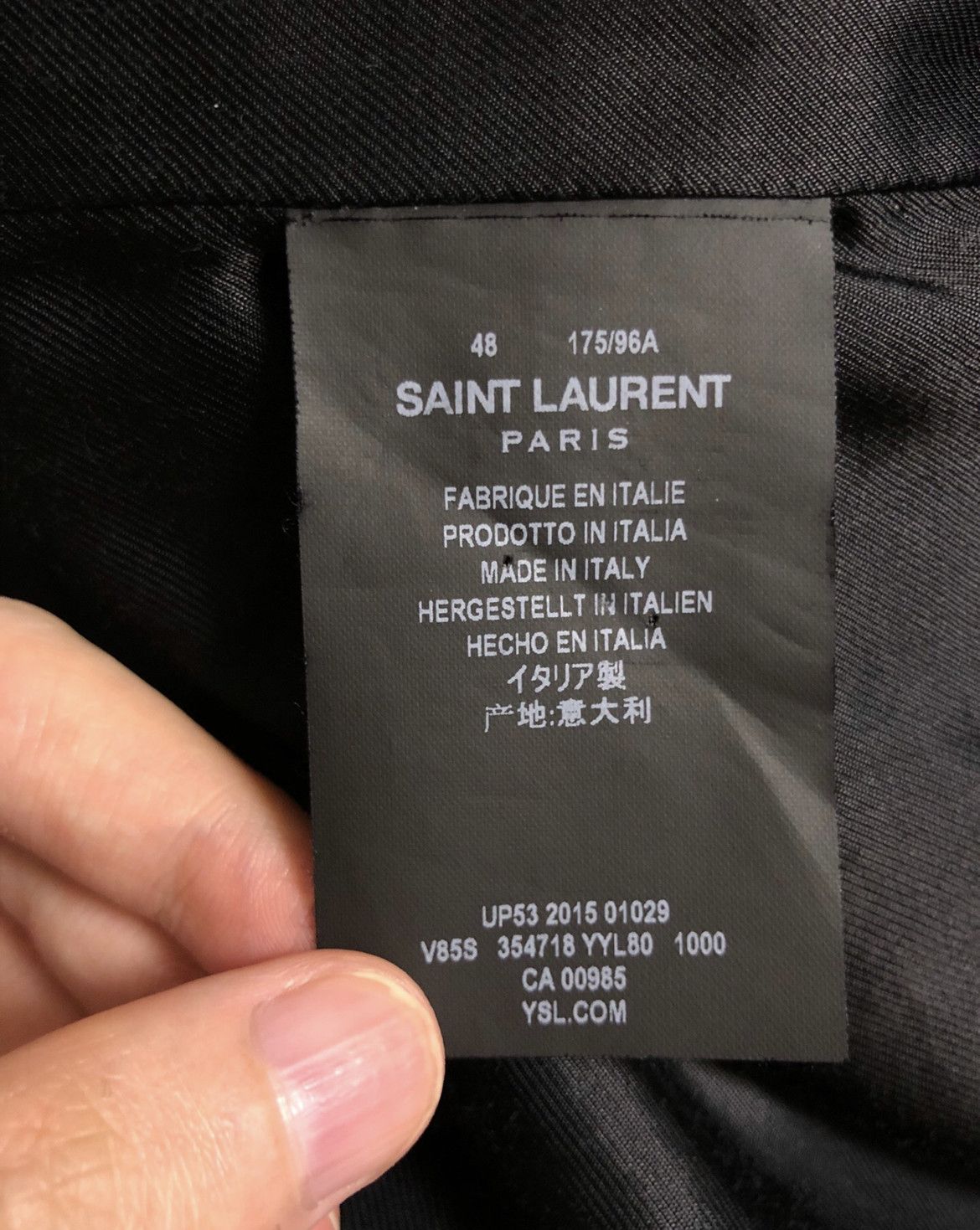 Saint Laurent Paris SAINT LAURENT PARIS TEDDY JACKET Size US M / EU 48-50 / 2 - 9 Thumbnail