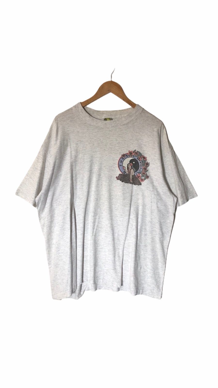 Vintage T&C Surf Designs Hula Girl Hawaiian Skate Streetwear T Shirt Size US XL / EU 56 / 4 - 2 Thumbnail