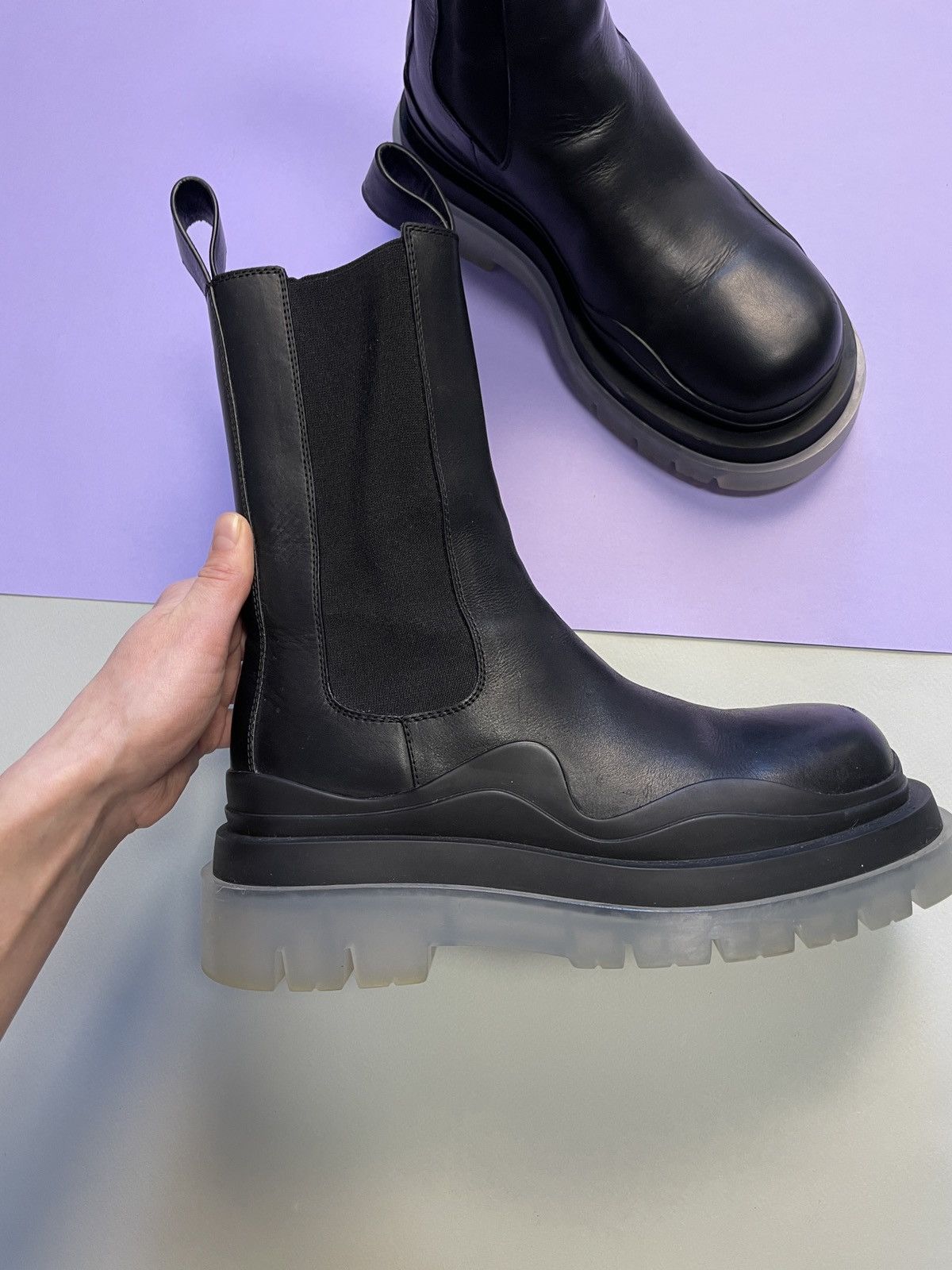 Bottega Veneta Bottega Veneta Chelsea Lug Boots Size US 10 / IT 40 - 11 Thumbnail