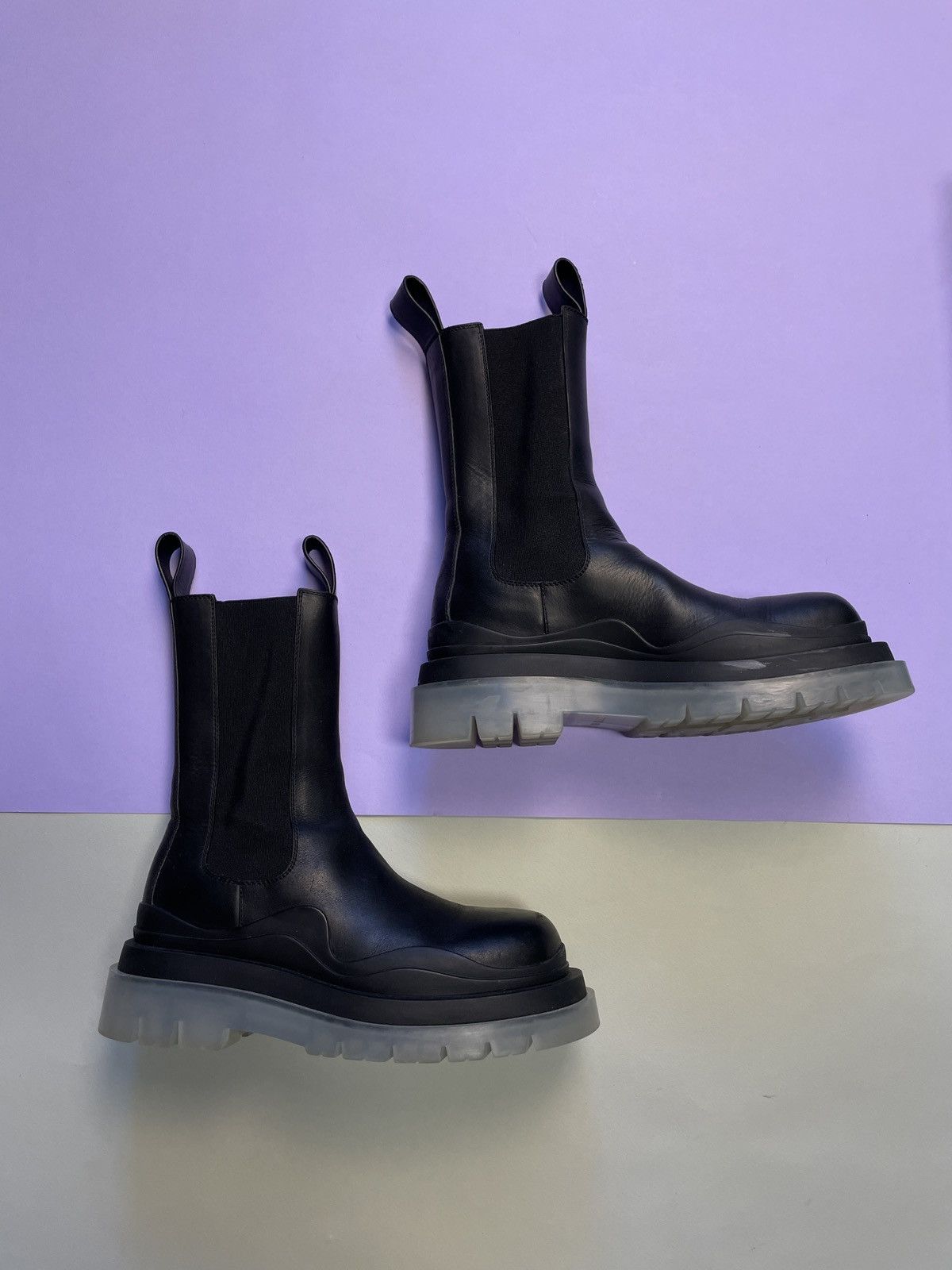 Bottega Veneta Bottega Veneta Chelsea Lug Boots Size US 10 / IT 40 - 1 Thumbnail