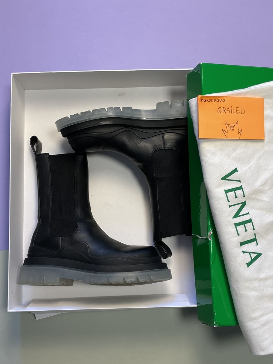 Bottega Veneta Bottega Veneta Chelsea Lug Boots Size US 10 / IT 40 - 3 Thumbnail
