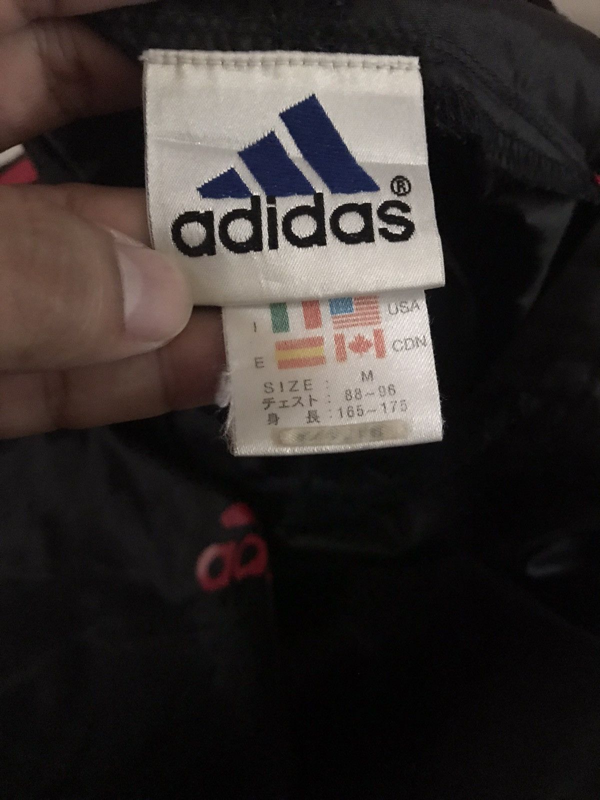 Adidas × Vintage Vintage Adidas Hoodie Windbreaker Big Logo Size US M / EU 48-50 / 2 - 8 Thumbnail