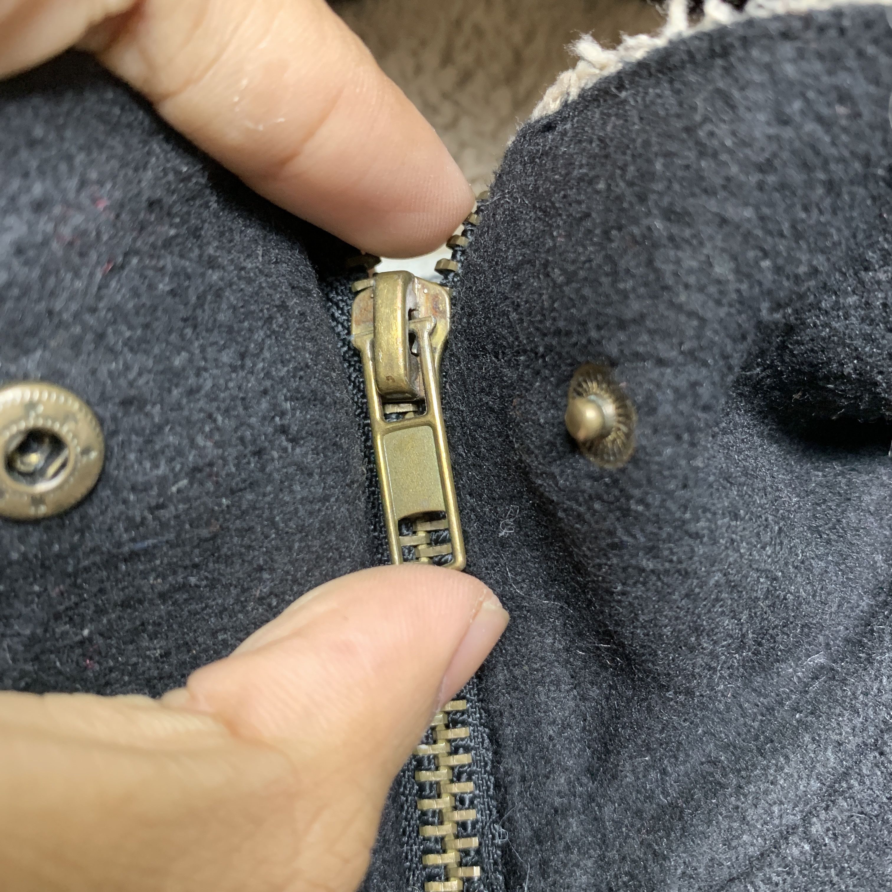 Japanese Brand Vintage DAYS OF FREEDOM Sherpa Lining Jacket J0804 Size US S / EU 44-46 / 1 - 11 Thumbnail