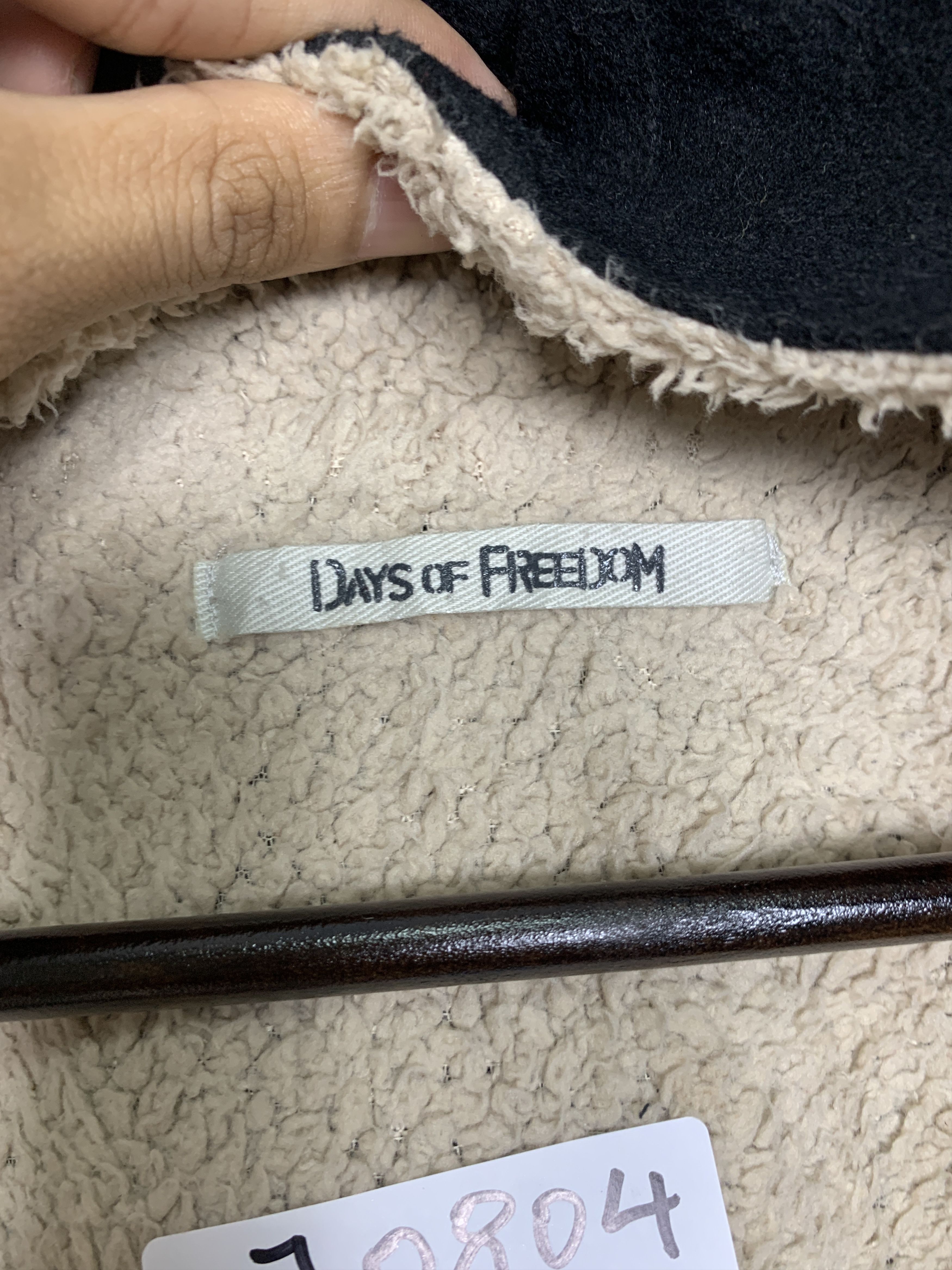 Japanese Brand Vintage DAYS OF FREEDOM Sherpa Lining Jacket J0804 Size US S / EU 44-46 / 1 - 15 Thumbnail