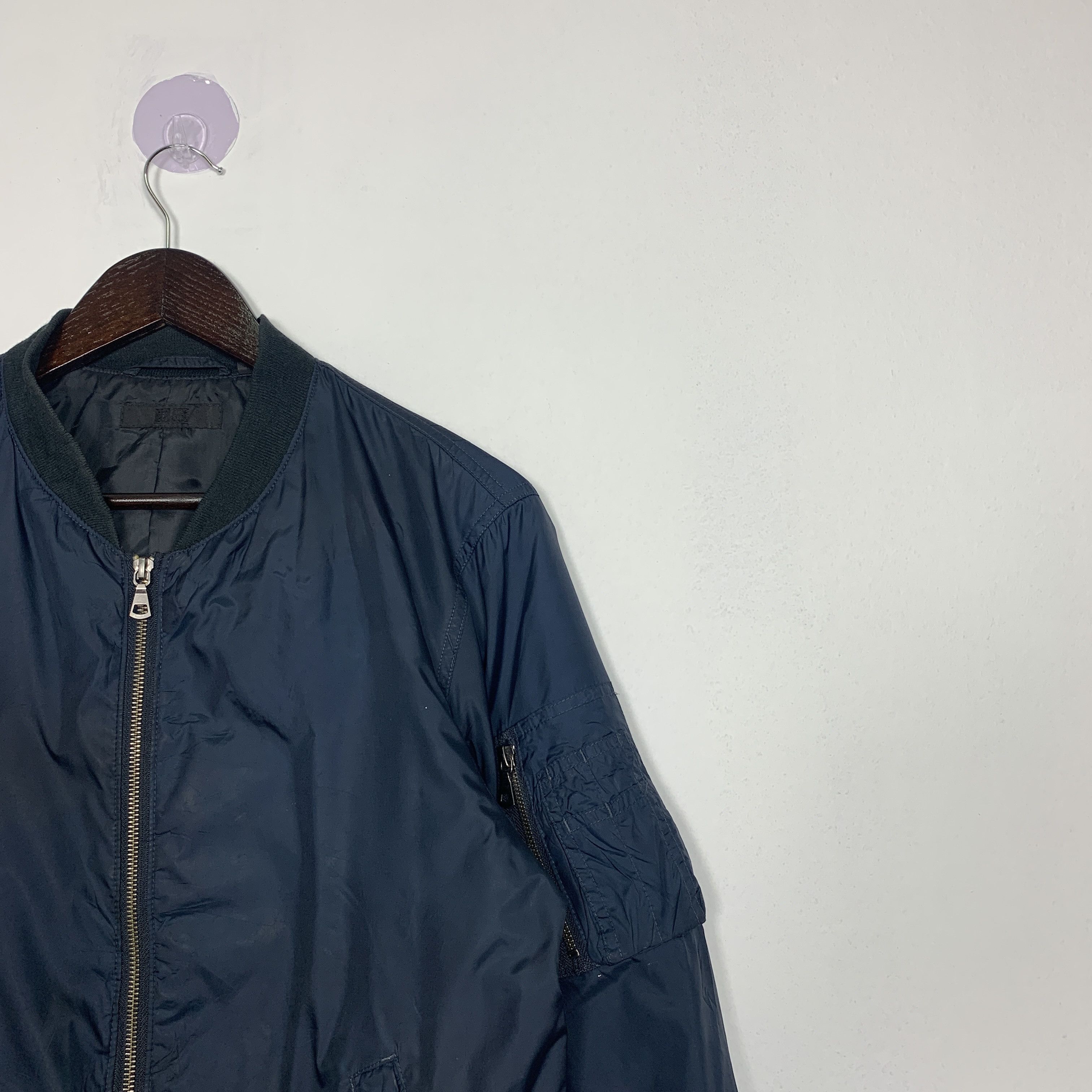 Uniqlo Vintage UNIQLO Bomber Airforce Style Jacket J0812 Size US S / EU 44-46 / 1 - 3 Thumbnail