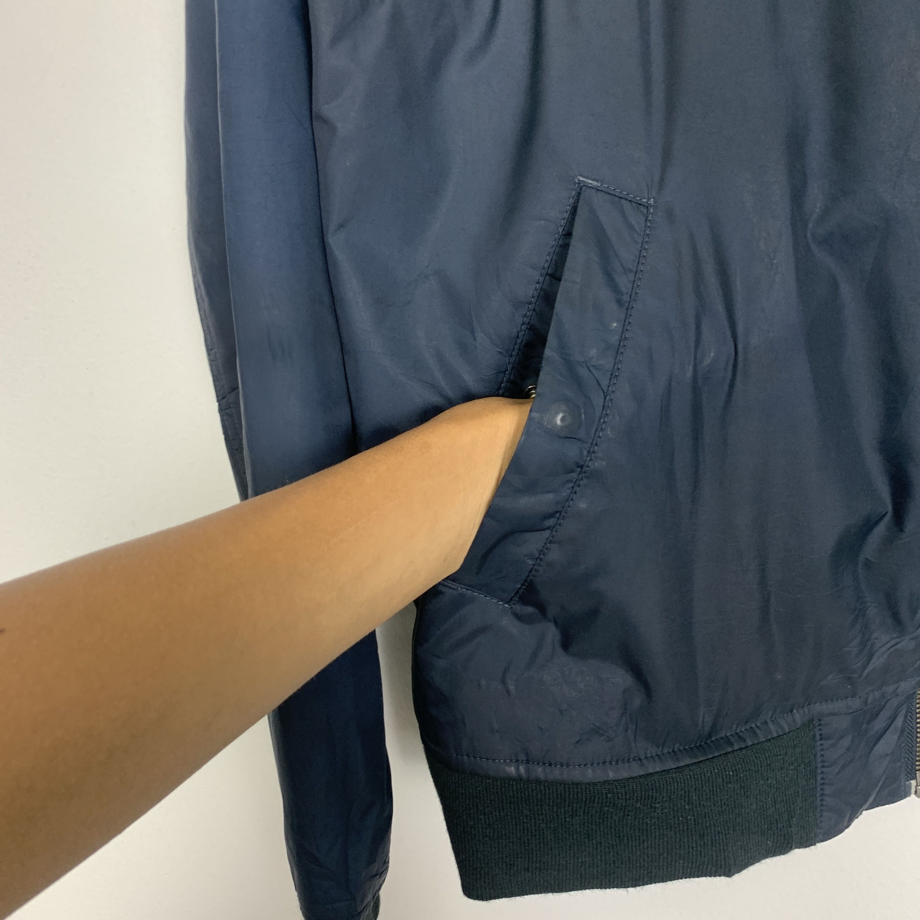 Uniqlo Vintage UNIQLO Bomber Airforce Style Jacket J0812 Size US S / EU 44-46 / 1 - 9 Thumbnail