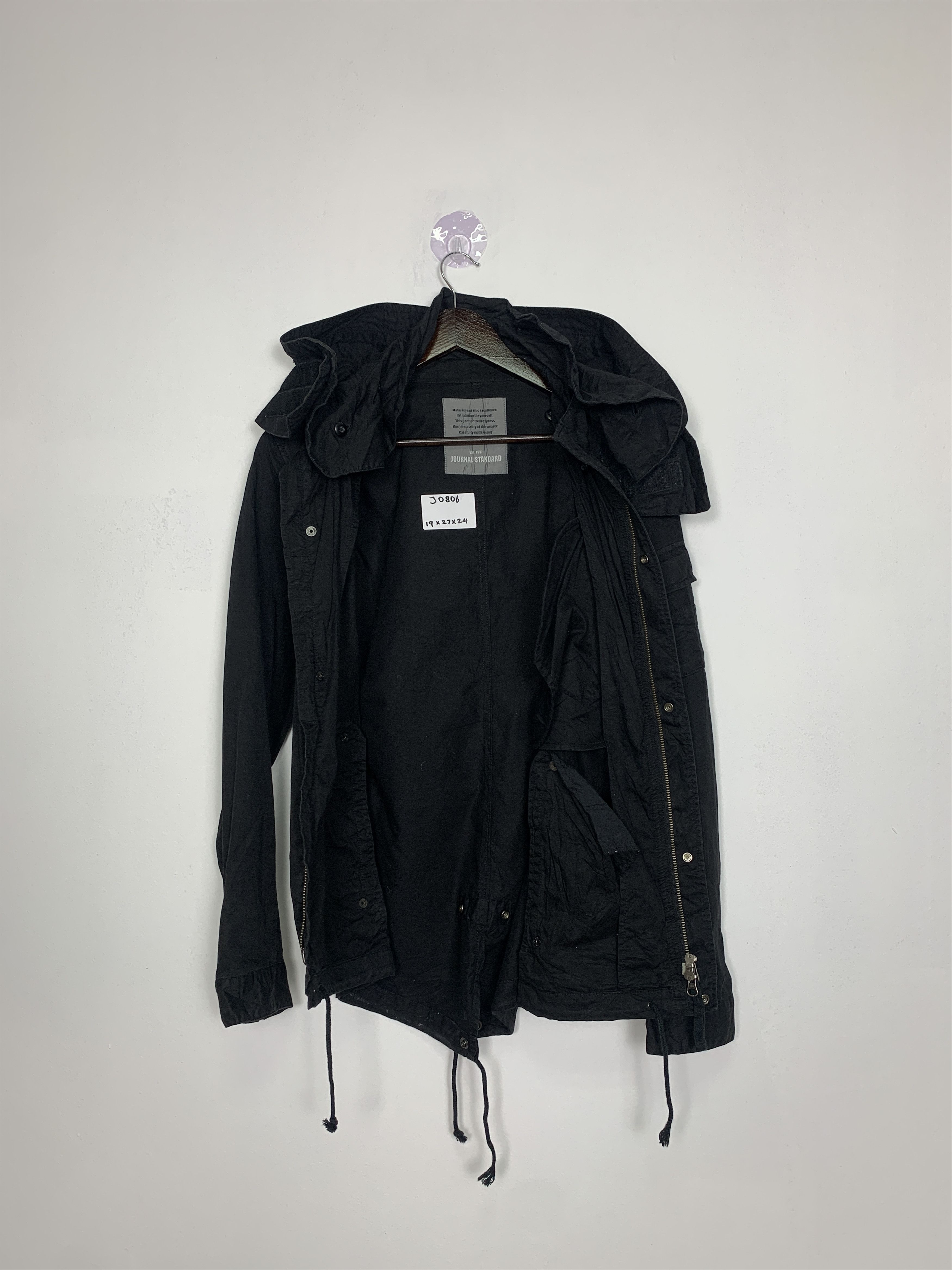Journal Standard Vintage JOURNAL STANDARD Multi Pocket Hoodie Jacket J0806 Size US S / EU 44-46 / 1 - 12 Thumbnail