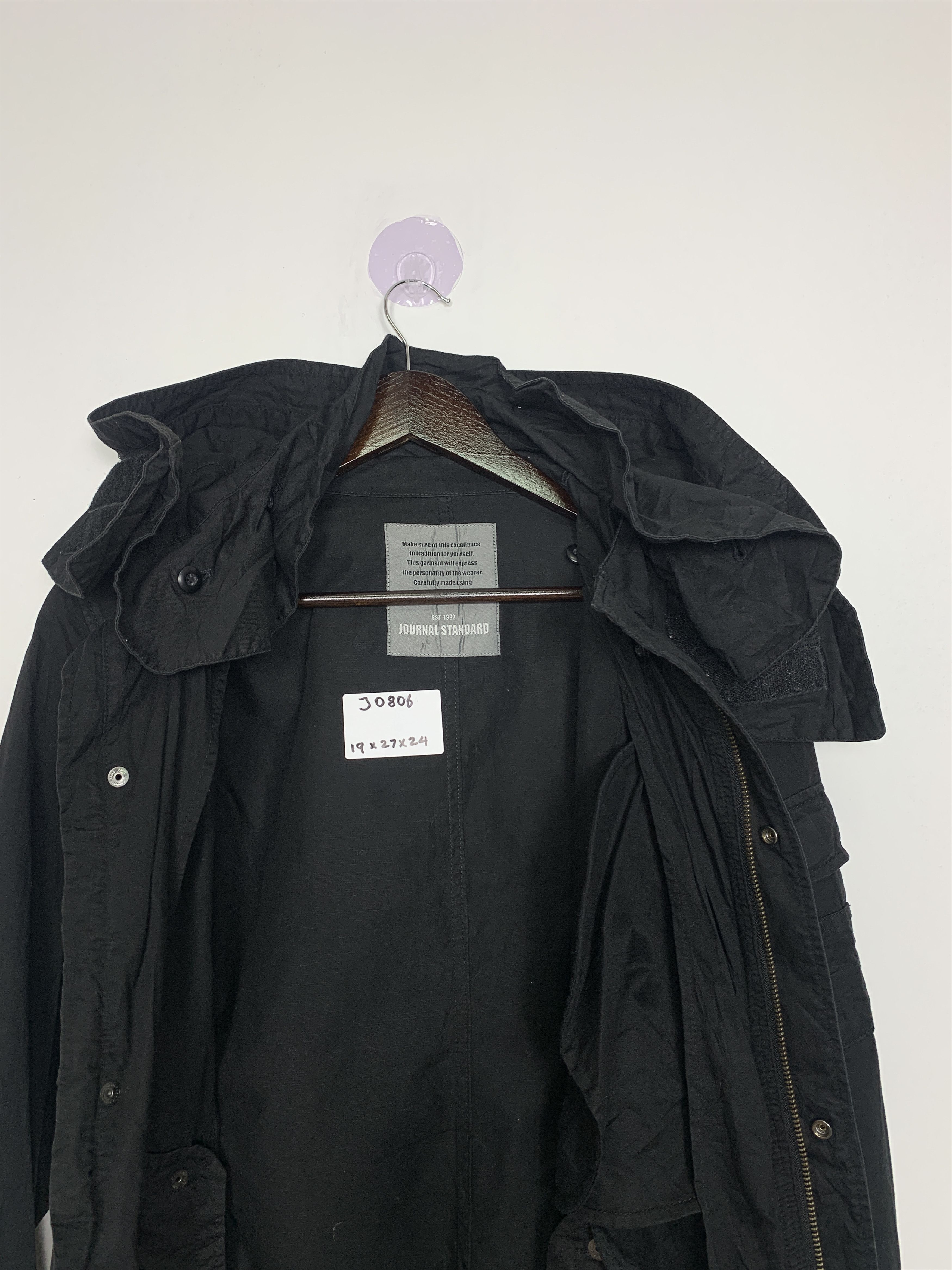 Journal Standard Vintage JOURNAL STANDARD Multi Pocket Hoodie Jacket J0806 Size US S / EU 44-46 / 1 - 13 Thumbnail